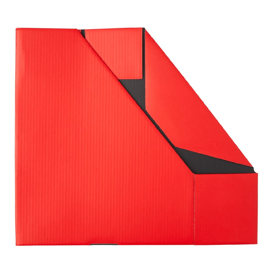 4 J.Burrows Collapsible Magazine File Red, 4 of 4