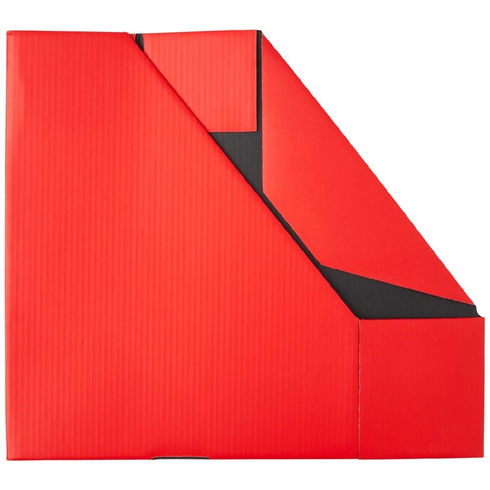 4 J.Burrows Collapsible Magazine File Red, 4 of 4