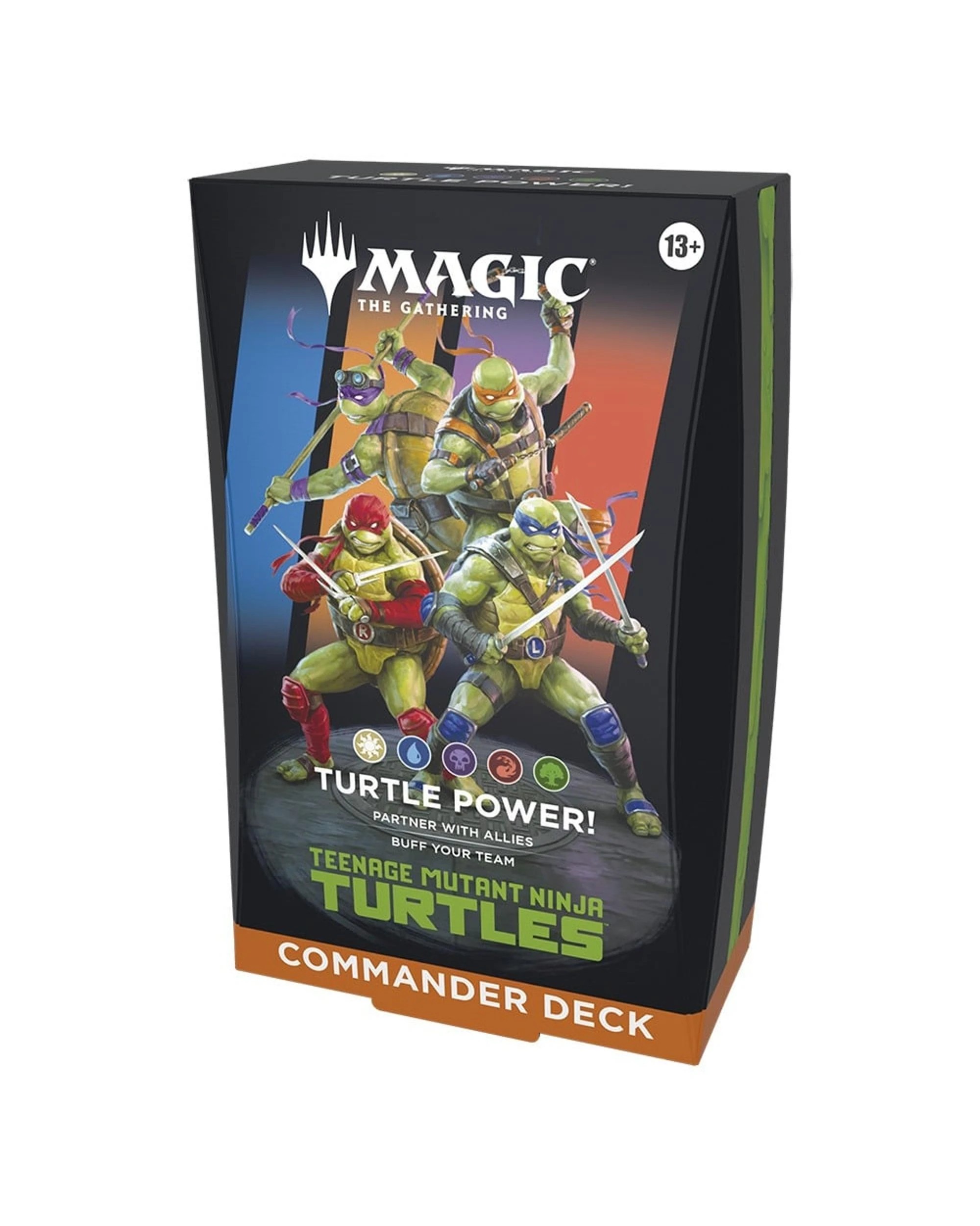1 Magic The Gathering: Universes Beyond: Teenage Mutant Ninja Turtles Commander Deck - Turtle Power, 1 of 1