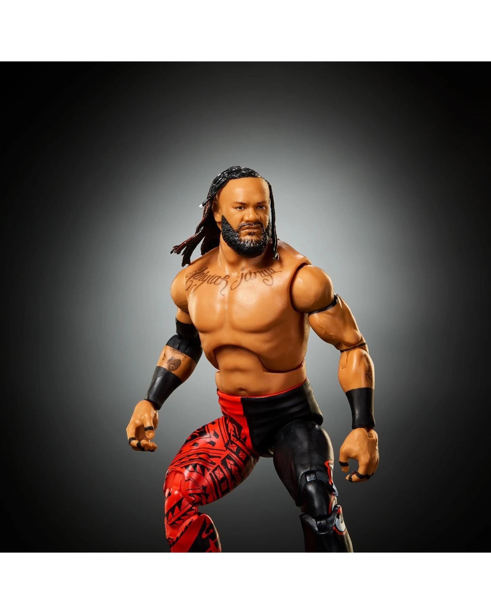 7 WWE Elite Collection Series 125 Jacob Fatu Action Figure, 7 of 8