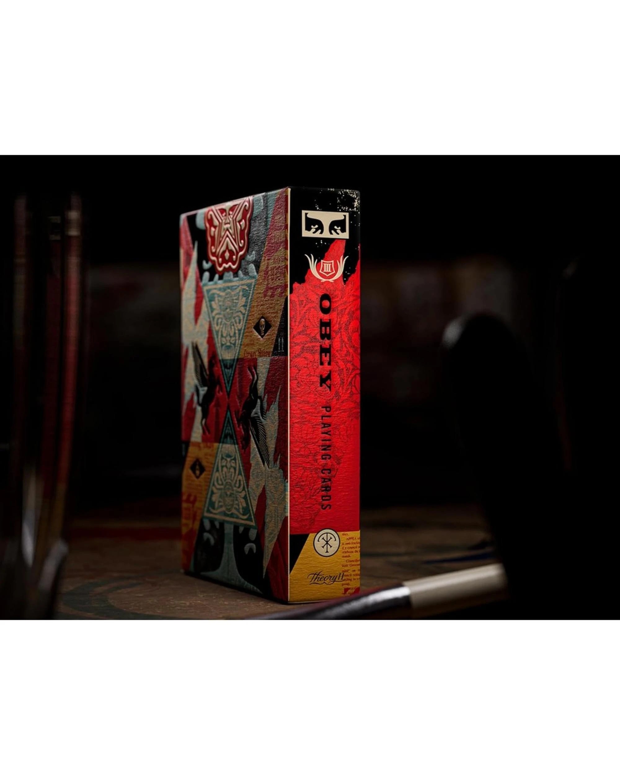 6 theory11 OBEY Collage Edition Playing Cards, 6 of 6