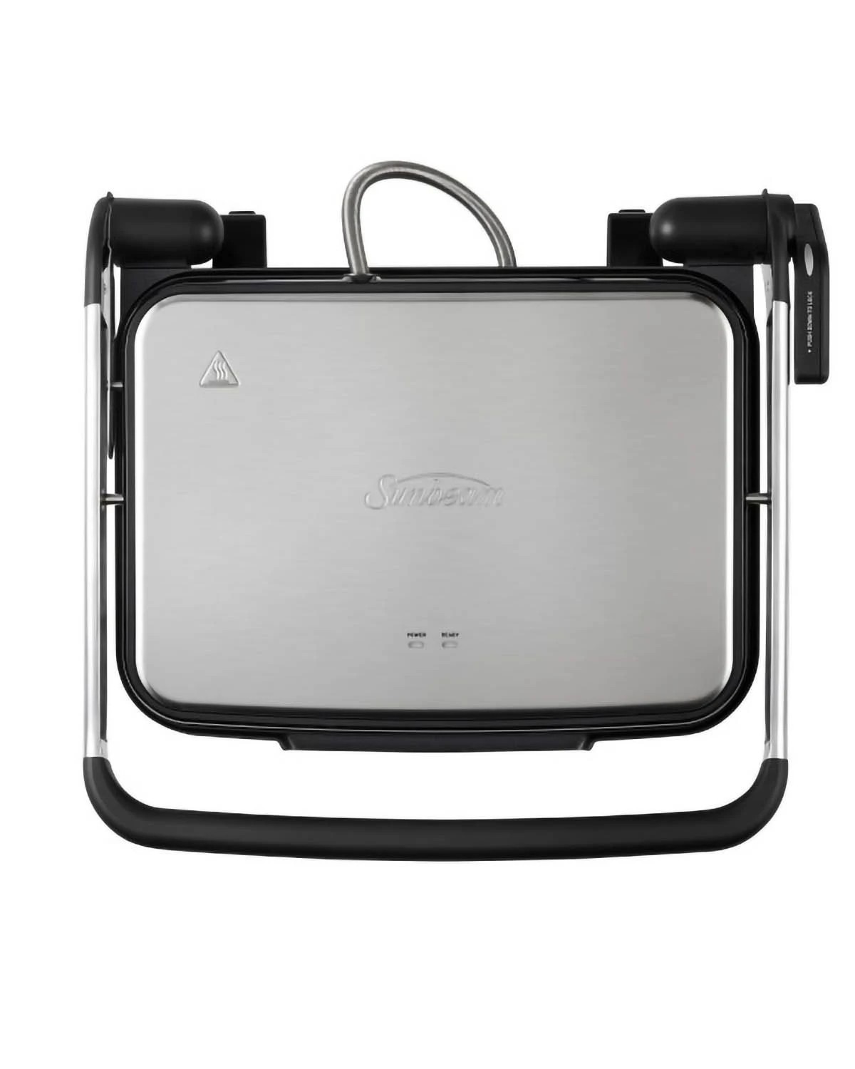 3 Sunbeam Cafe Style 6-Slice Sandwich Press - SILVER, 3 of 3