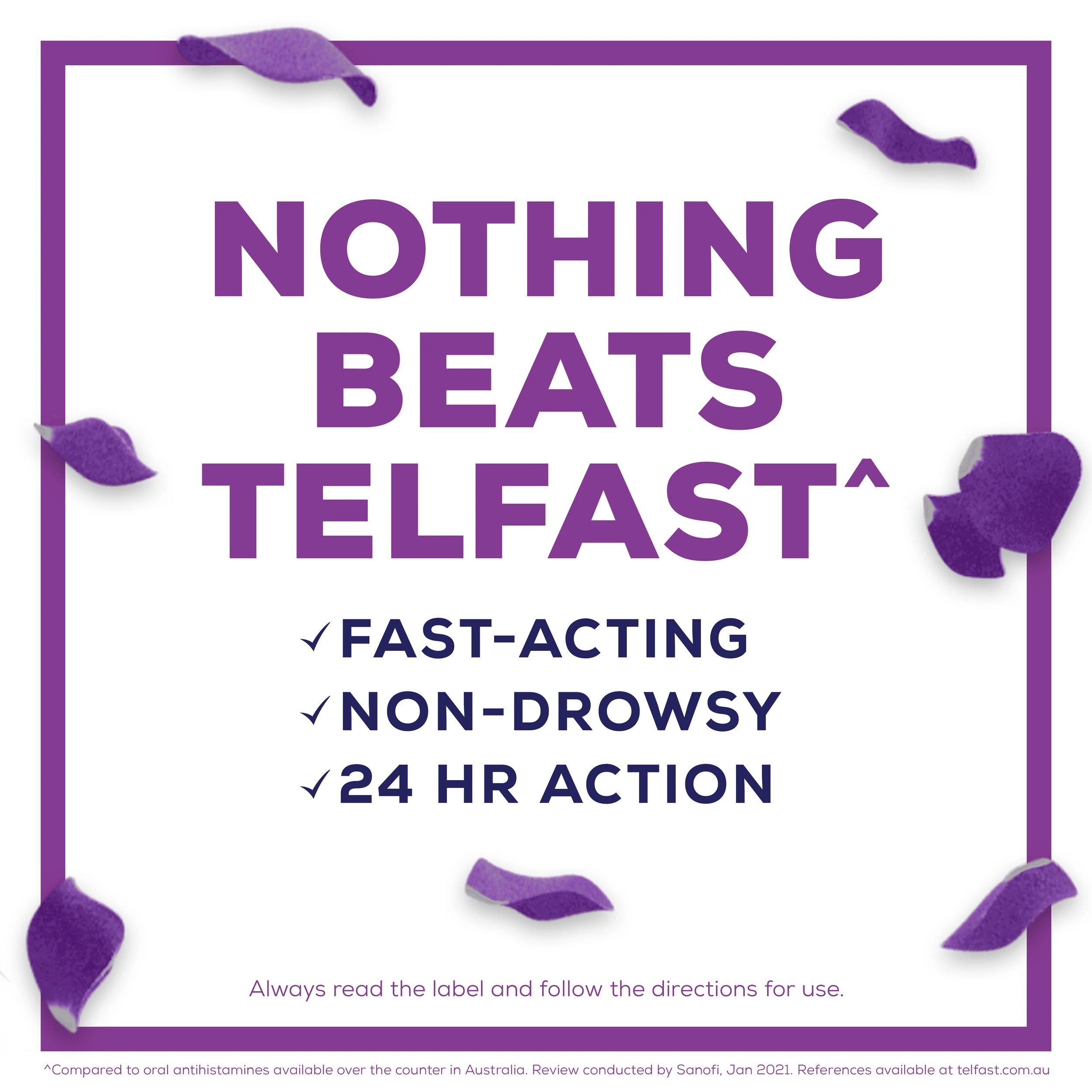 6 10 Pack Telfast Fexofenadine Hydrochloride 120mg Tablets, 6 of 10