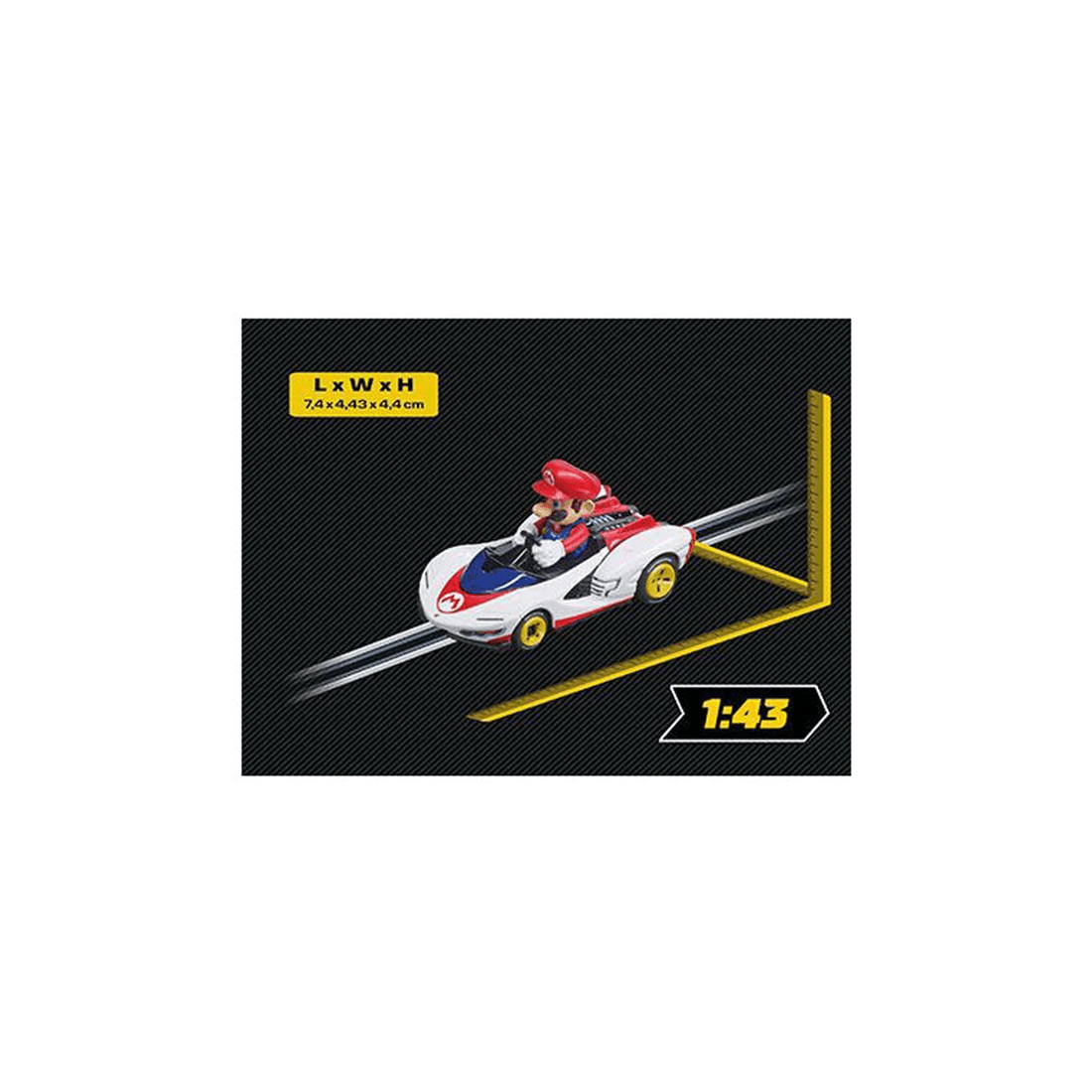 5 Carrera Nintendo Mario Kart P Wing Vehicle Slot Car Kids Racing Toy Age 6 Years - Multi, 5 of 5