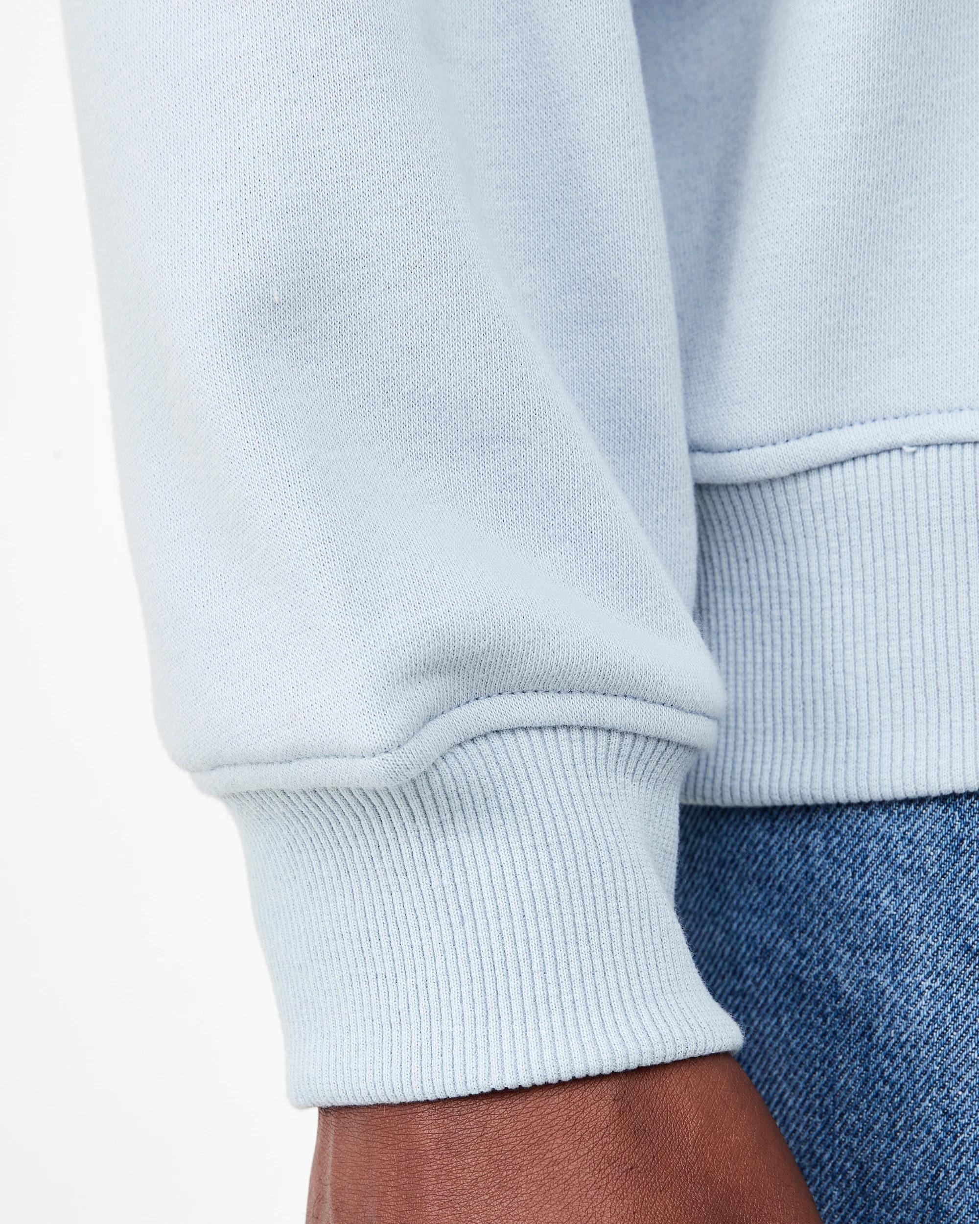 7 Terry Oversized Print Crew Neck Sweatshirt Blu Cherry, 7 of 8