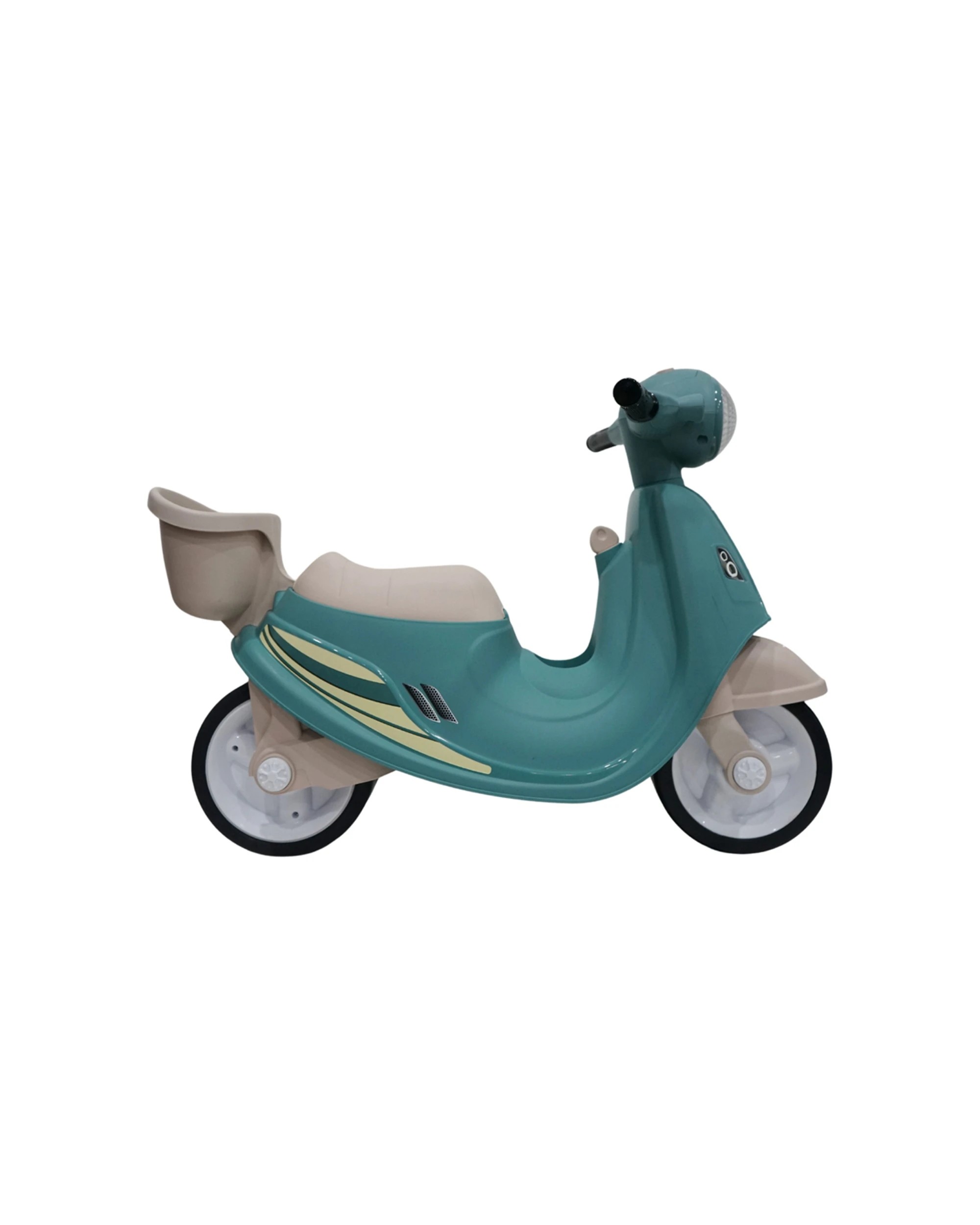 3 VOLTA Foot To Floor Balance Medium Size Push Scooter Music And Light 3 Years
 - green, 3 of 4