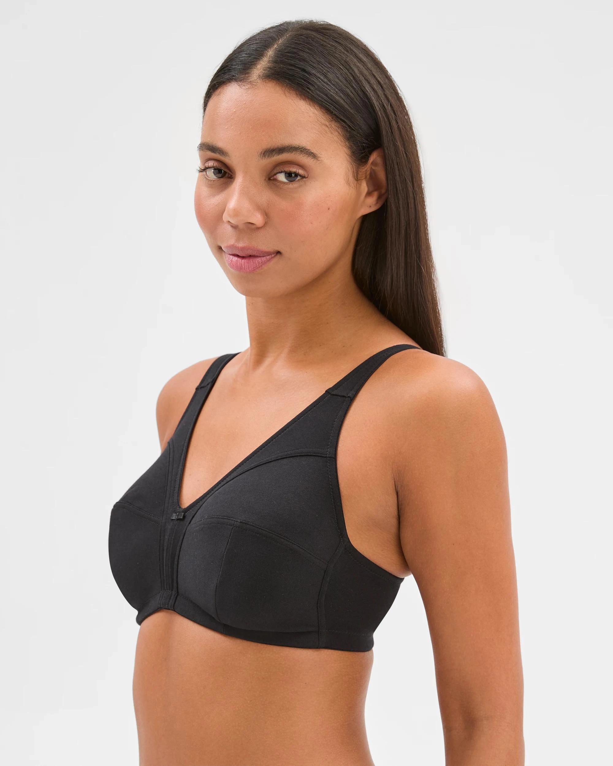 2 Target Lena Cotton Wirefree Bra BLACK, 2 of 4