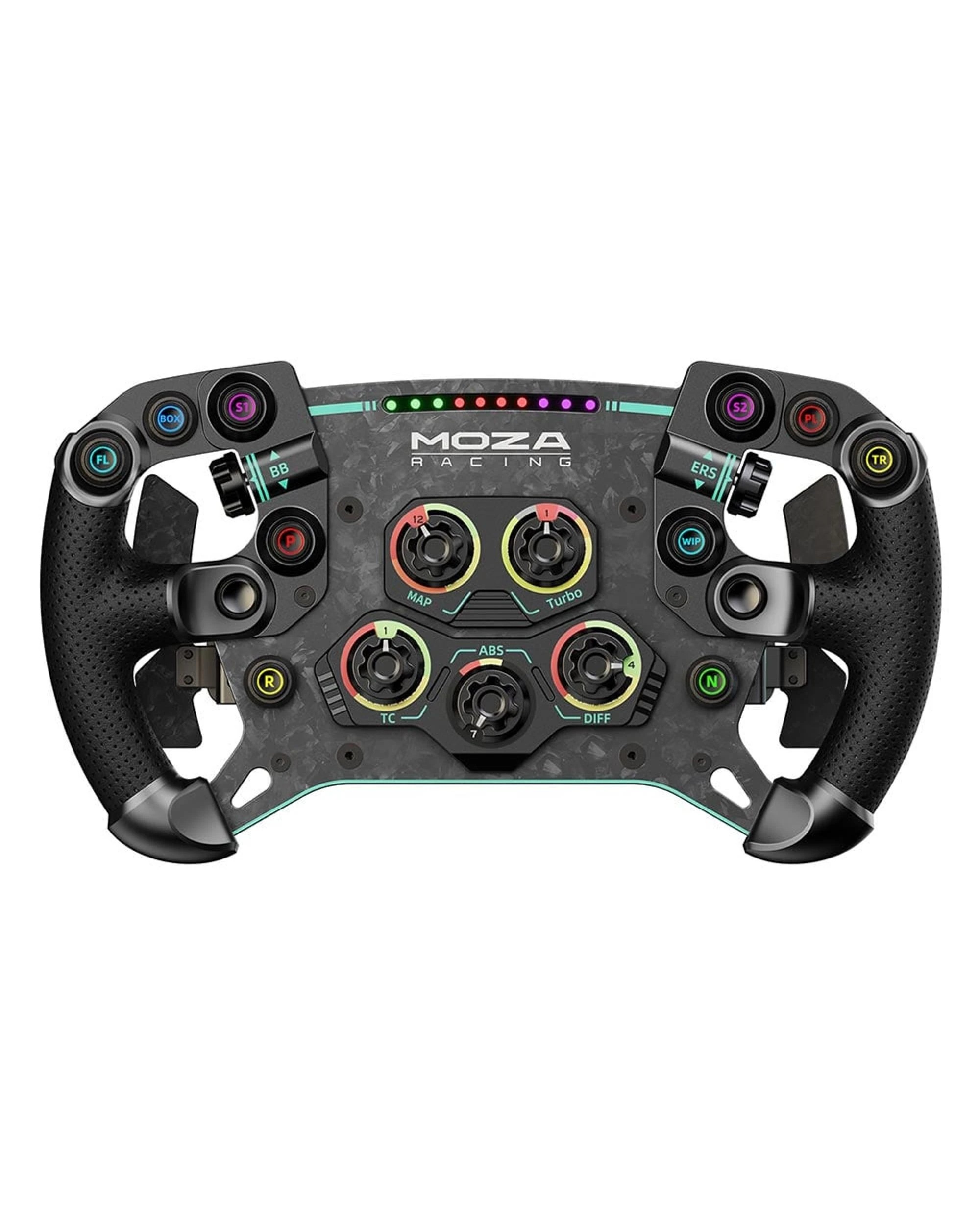 1 Moza Racing GS V2P Steering Wheel - Microfiber Leather Edition, 1 of 4