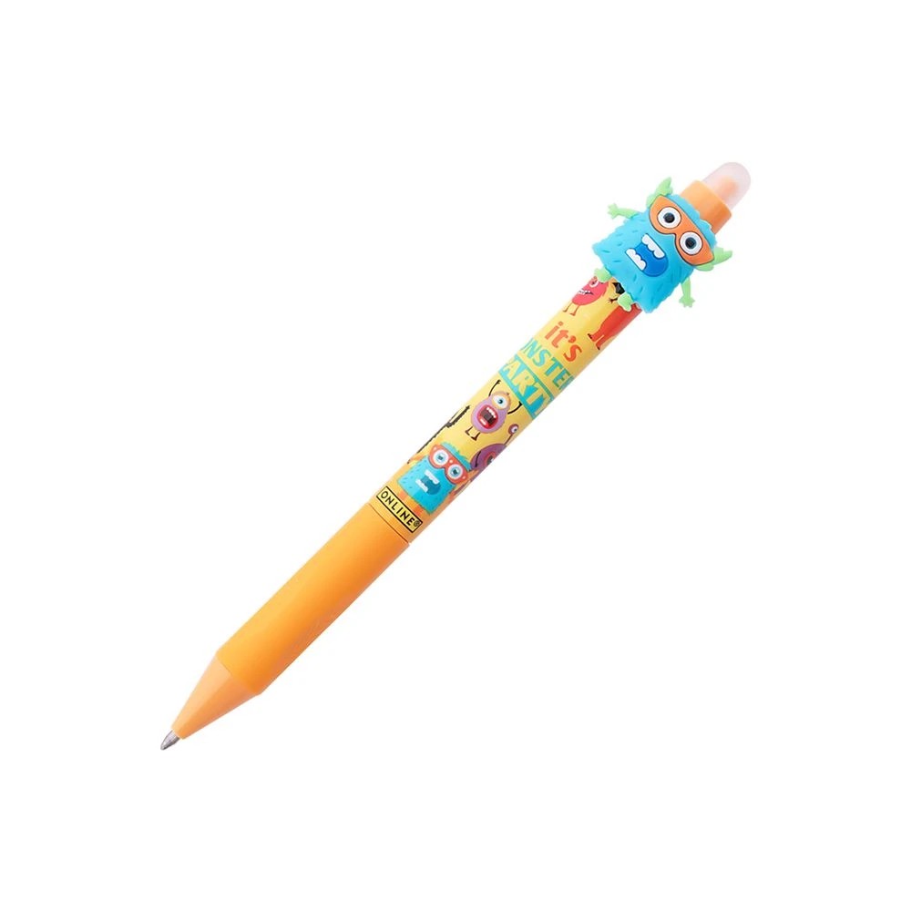 2 ONLINE magiXX Fun Erasable Gel Pen Monster Yellow, 2 of 3