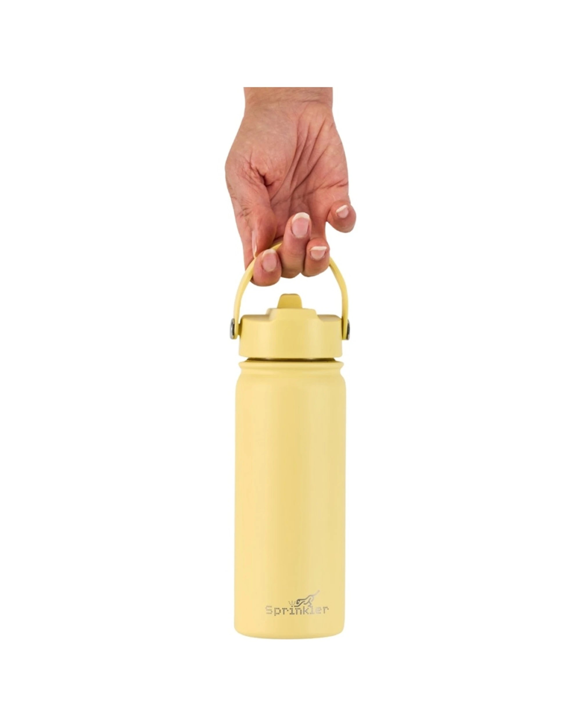 3 Sprinkler Bella Sipper Insulated Bottle 550ml Popcorn - Yellow, 3 of 3