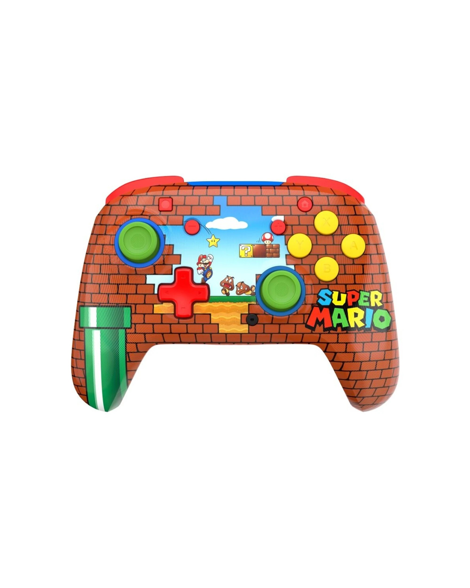 1 Turtle Beach Rematch Wireless Nintendo Switch 2 Gaming Controller Mario Bricks - Multi, 1 of 7