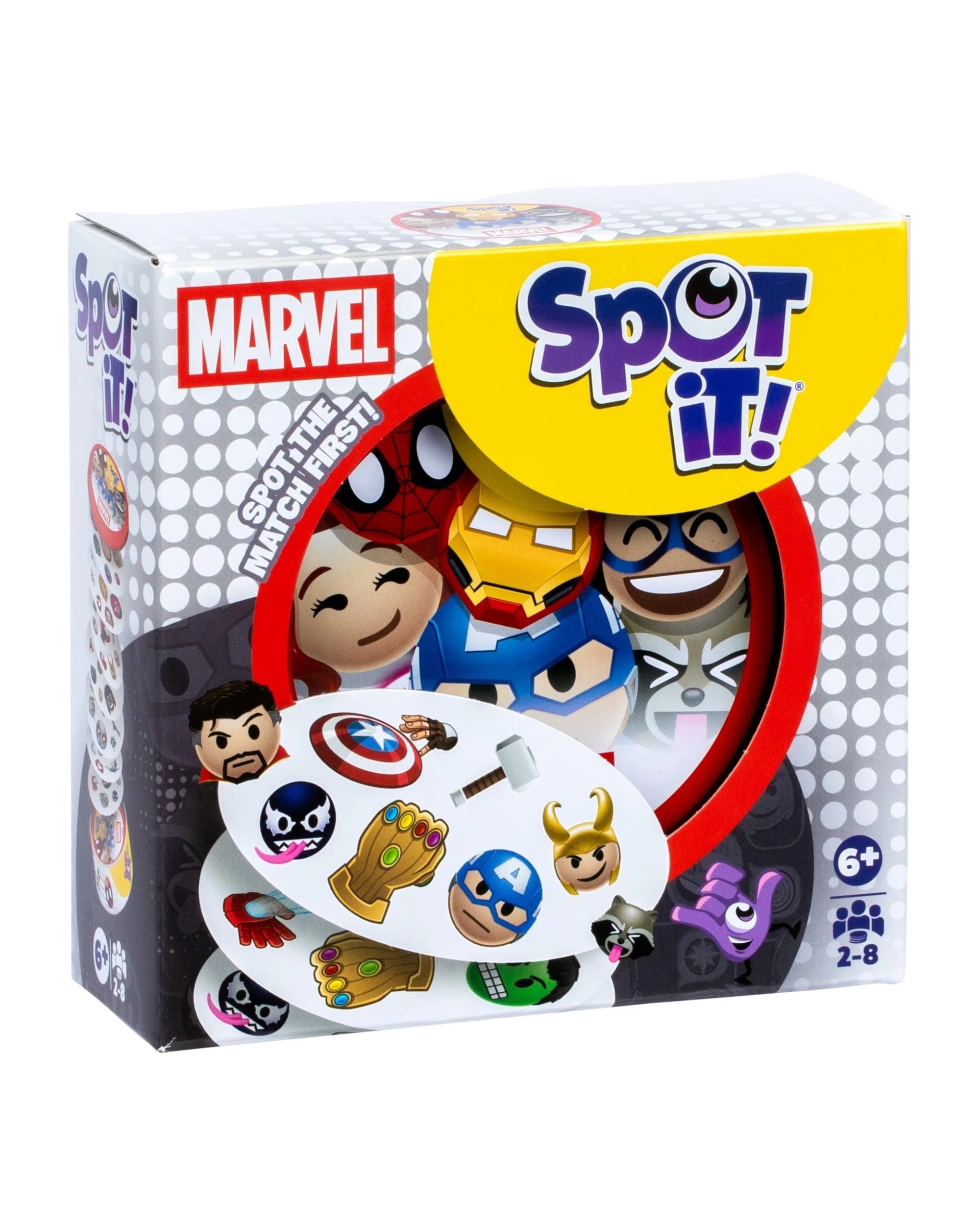 7 Spot It Marvel - Refresh -  Card Game, 7 of 8