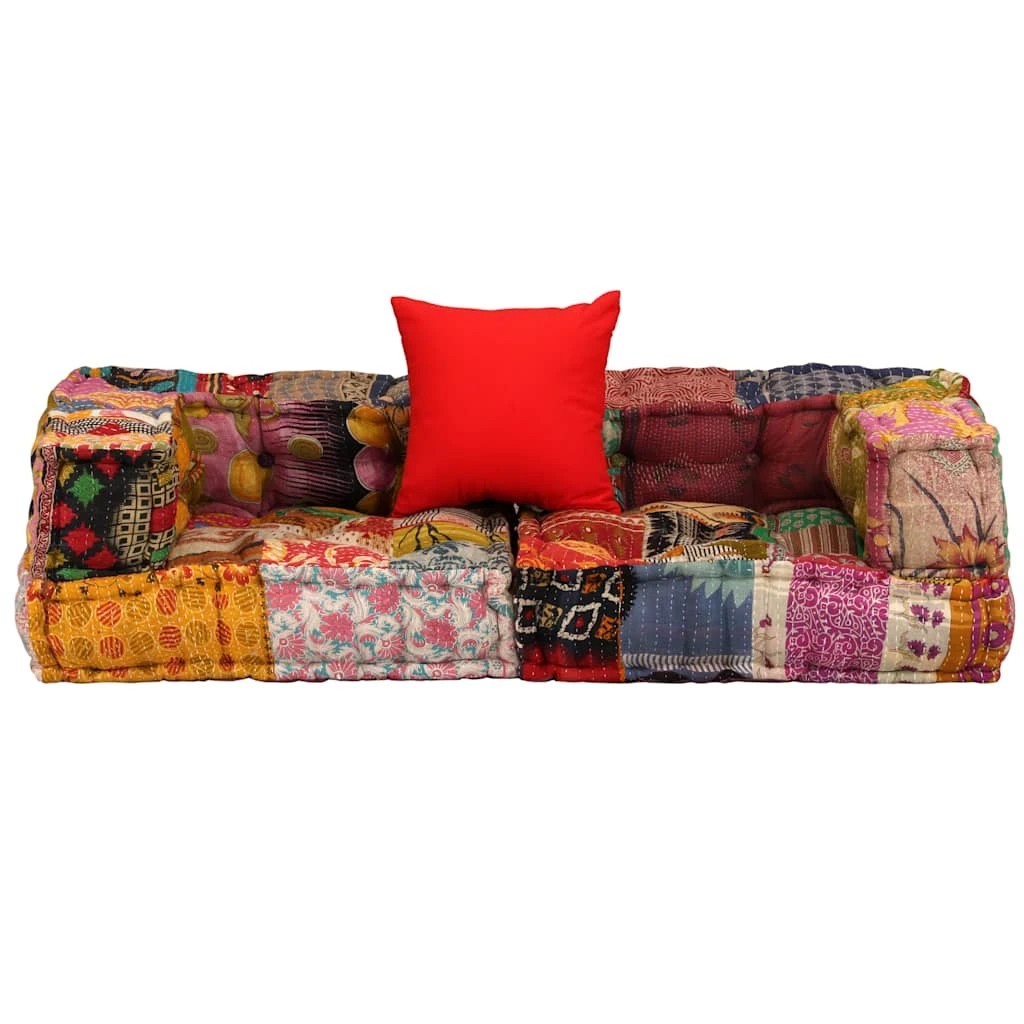 2 Vidaxl Pouffe Sofa Bed - Multi, 2 of 9