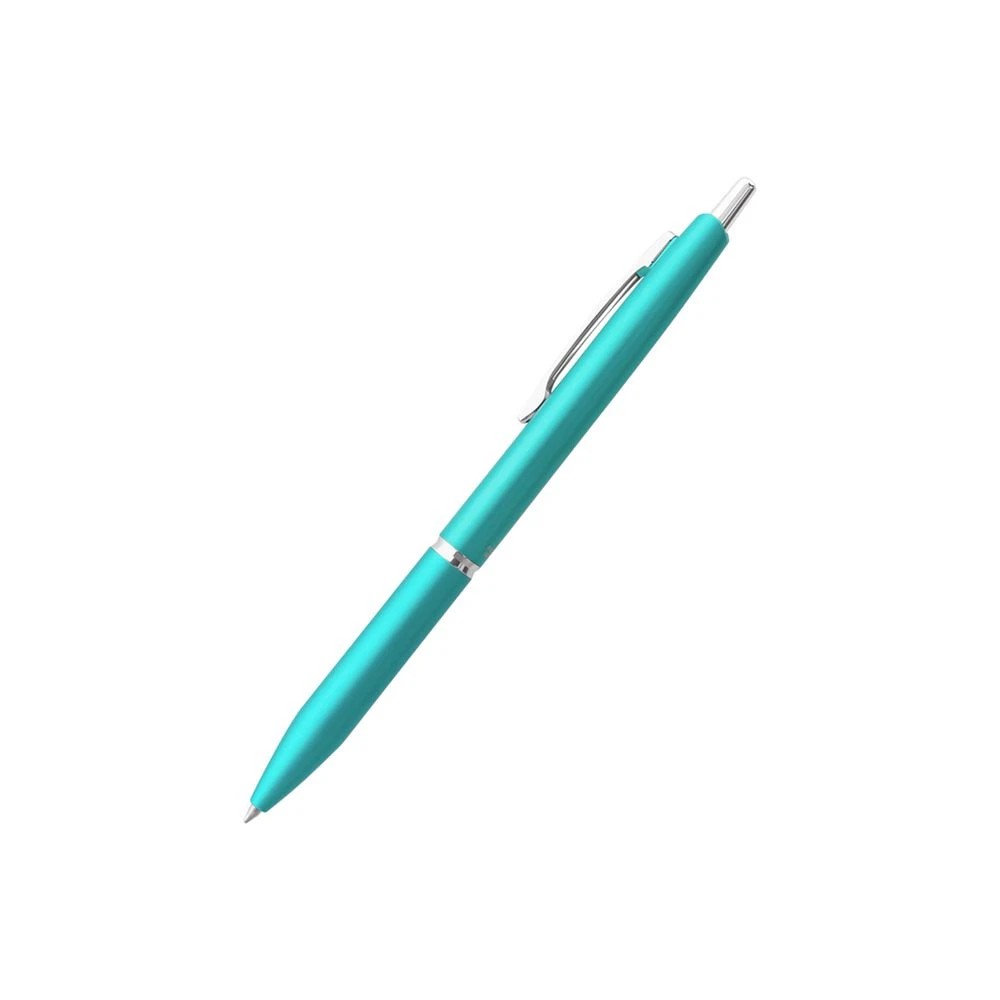2 PILOT Acro 1000 Ballpoint Pen 0.7mm Metallic Turquoise, 2 of 3