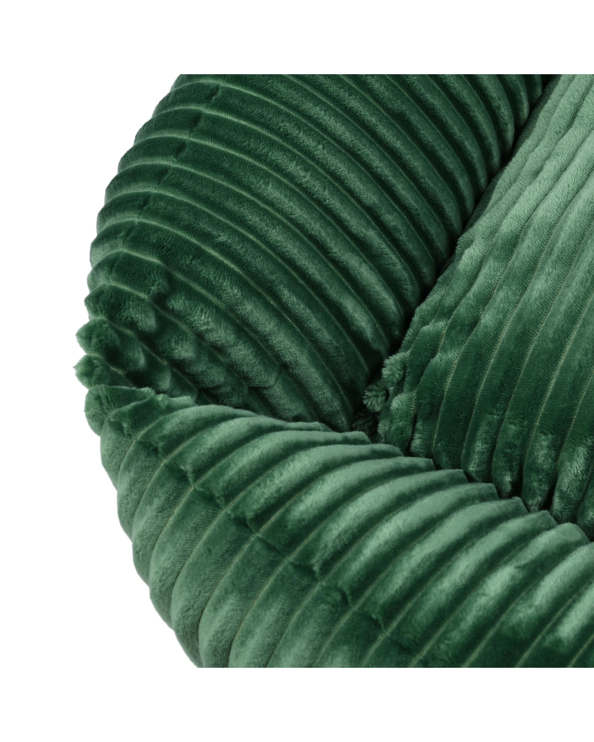 9 Charlie's Ascher Plush Corduroy Square Dog Bed Large - Eden Green, 9 of 10