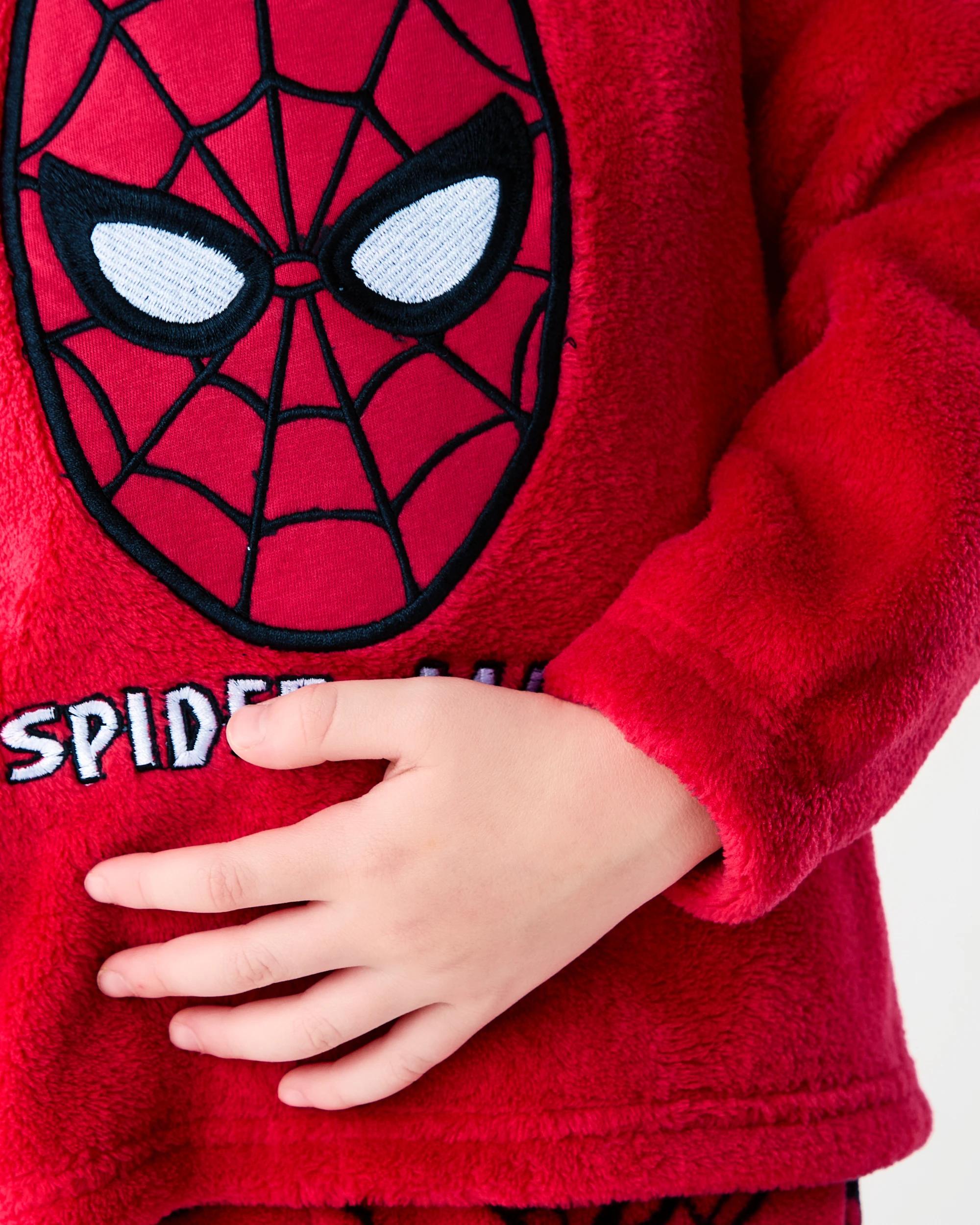 7 Spider-Man License Fluffy Pyjama Set Spiderman, 7 of 9