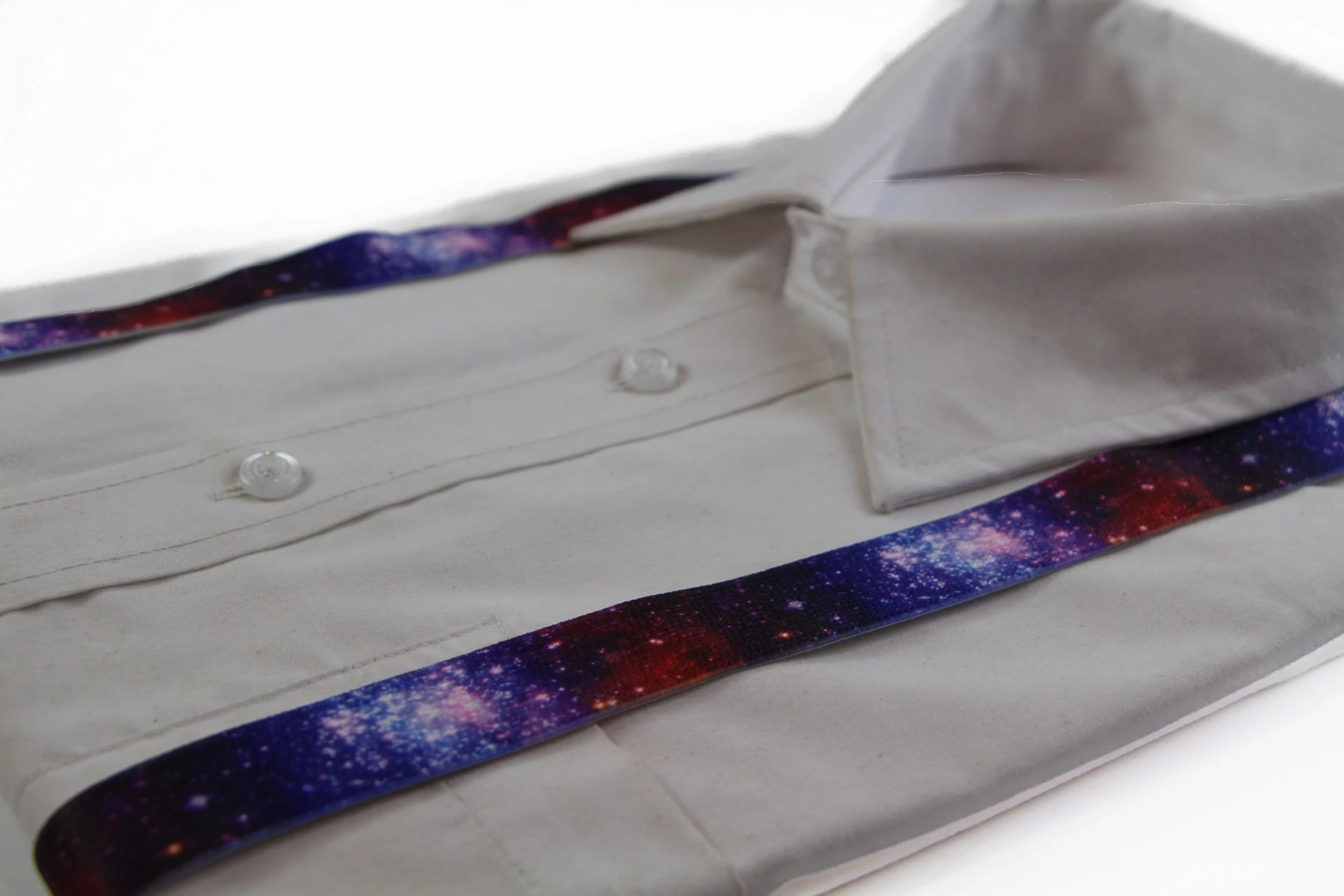 4 Zasel Boys Adjustable Galaxy Patterned Suspenders - Multi - Multi, 4 of 4