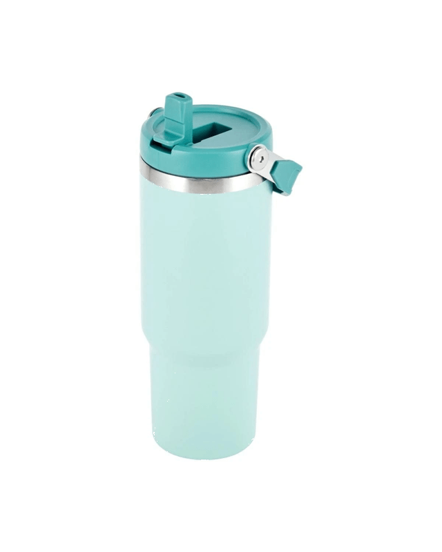 840ml Sage Tumbler with Top Ha