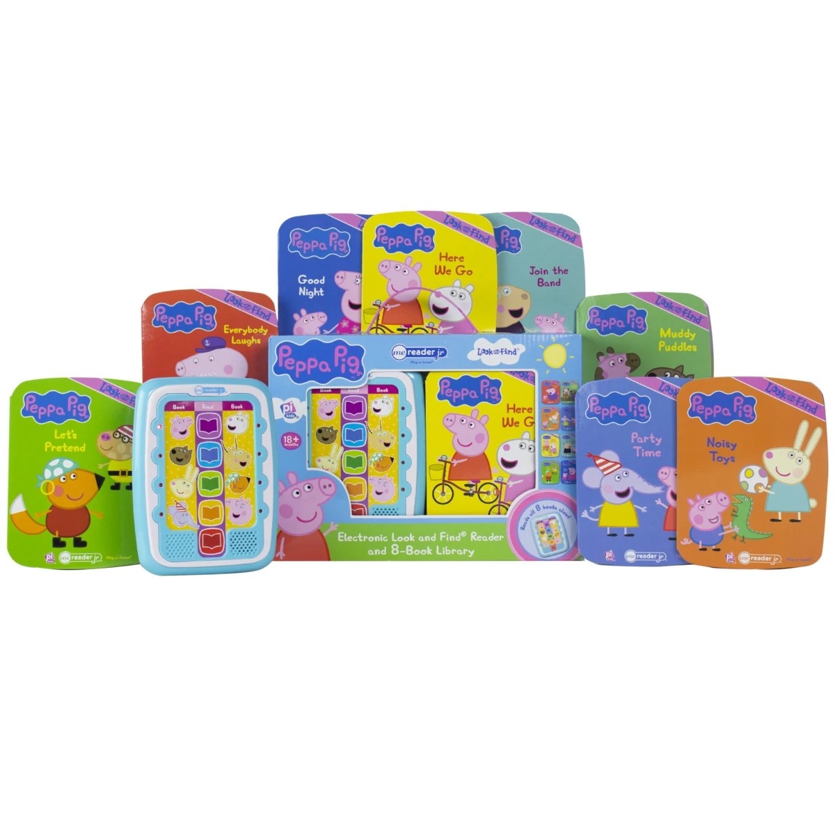 3 8 Pack Peppa Pig Electronic Look and Find Reader and Book Library, 3 of 10
