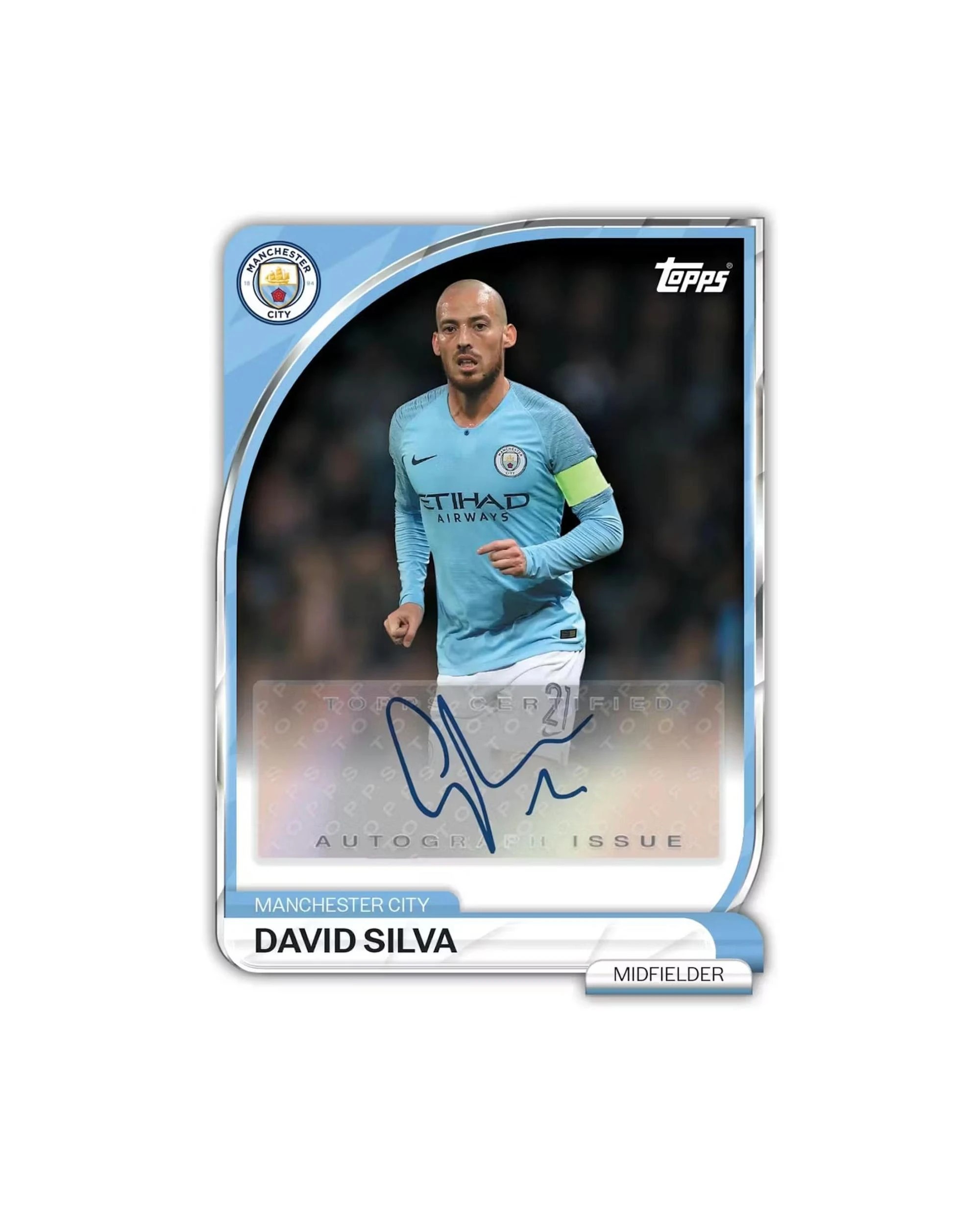 2 Topps 2025/26 Manchester City Soccer Collection Tin, 2 of 5