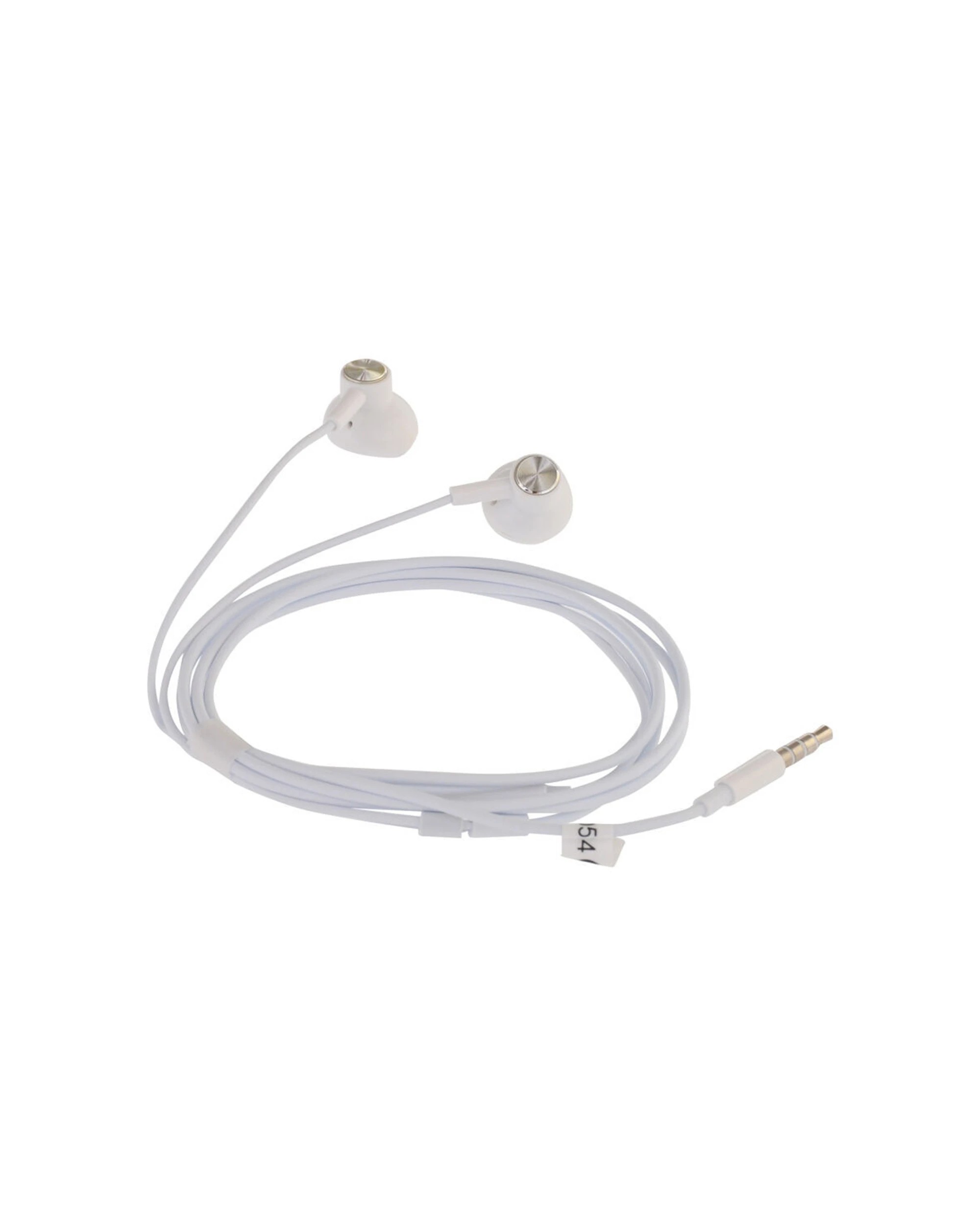 4 Core Essentials Soundpods In-Ear Earphones 2PK Wired With Mic 3.5mm Cable 1.2m
 - white, 4 of 4