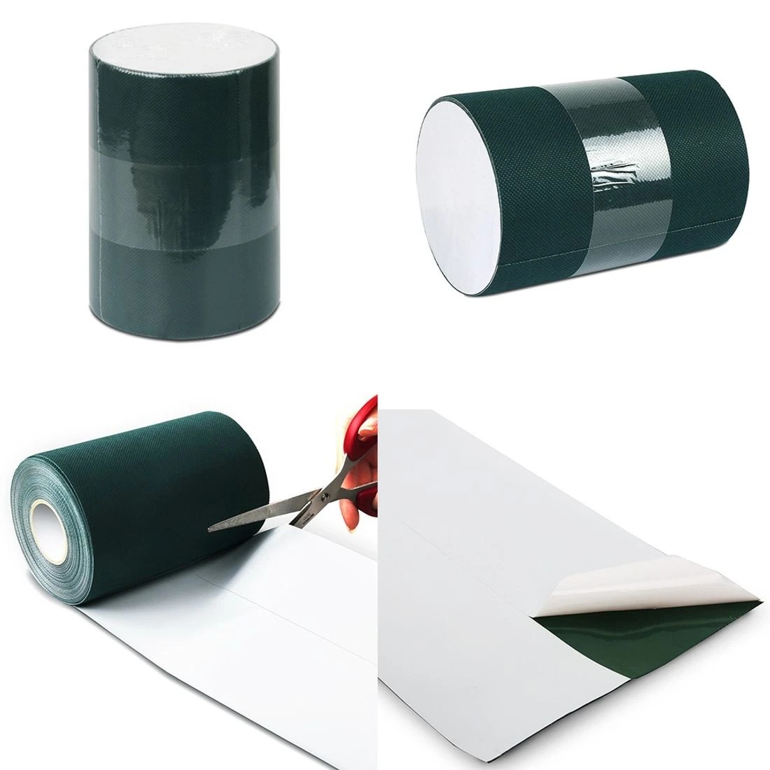 4 Prime Turf Artificial Grass 15cmx20m Synthetic Self Adhesive Turf Joining Tape Weed Mat - Green, 4 of 9