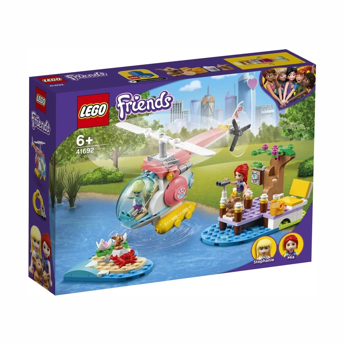 1 LEGO Friends Vet Clinic Rescue Helicopter 41692, 1 of 11