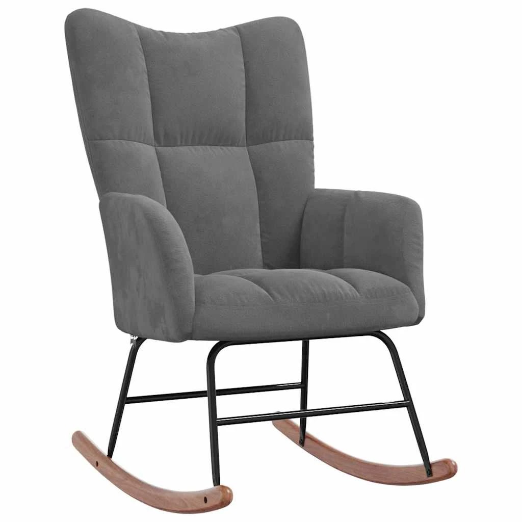 7 vidaXL Rocking chair Rocking - Grey, 7 of 9