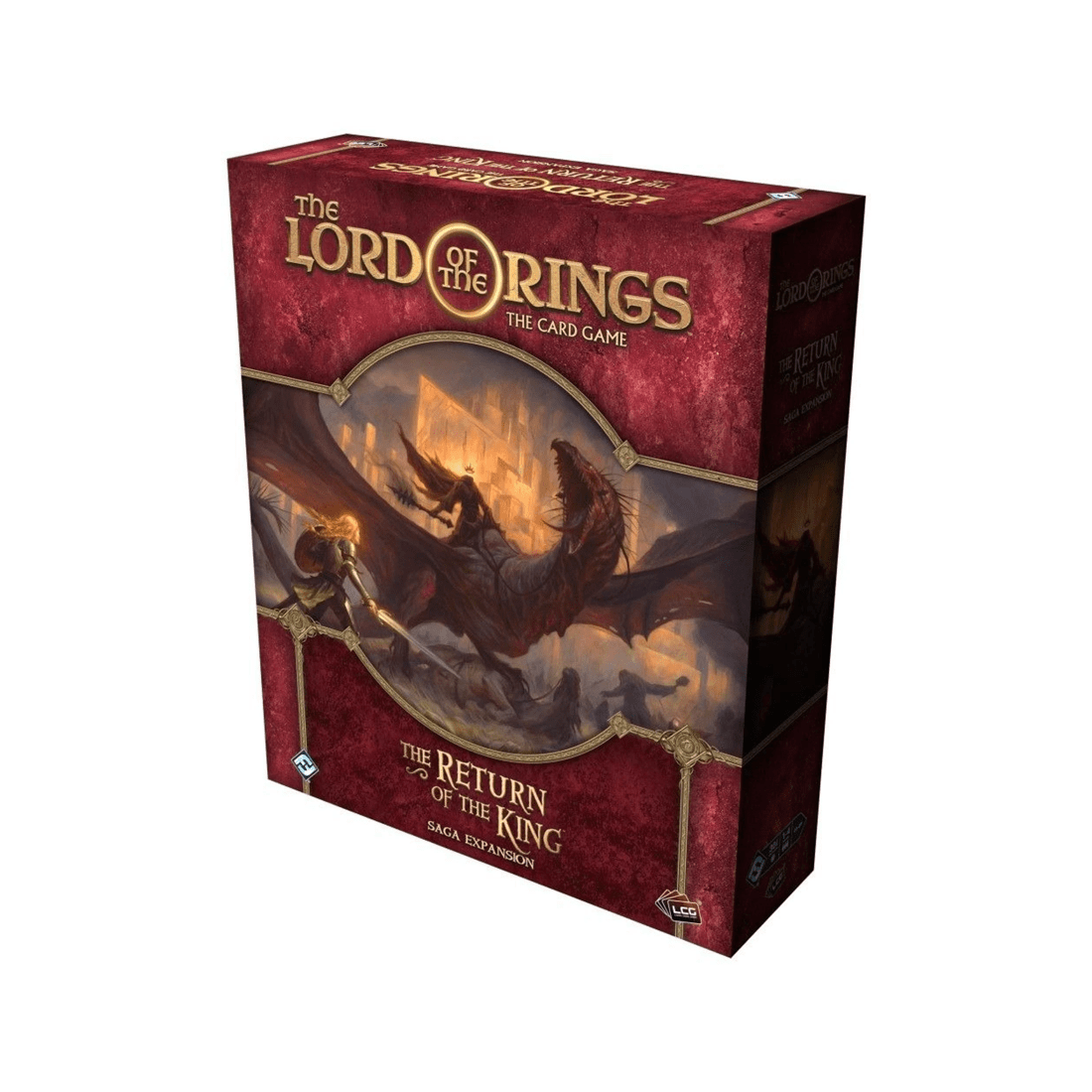 1 Fantasy Flight Games The Lord of the Rings: The Card Game Return of the King Saga Expansion, 1 of 2