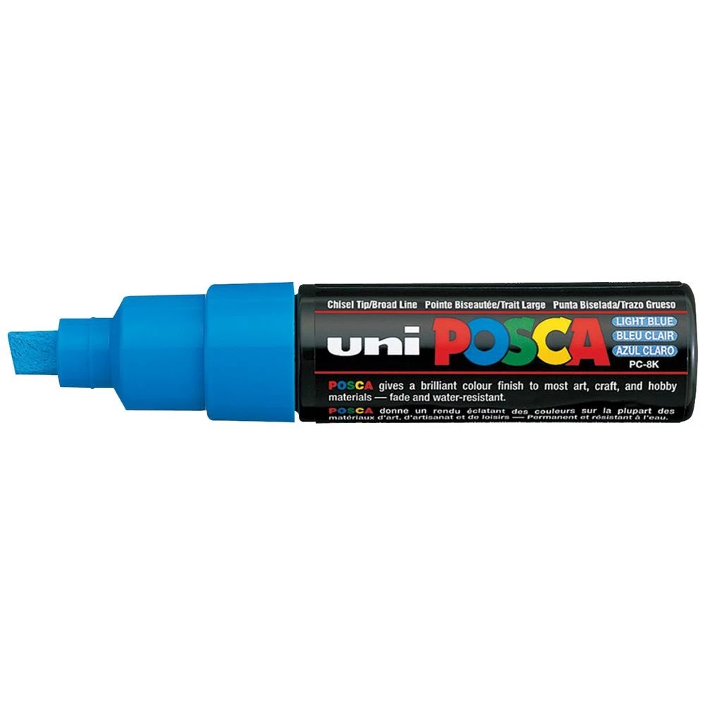 1 POSCA PC 8K Paint Marker Light Blue, 1 of 5