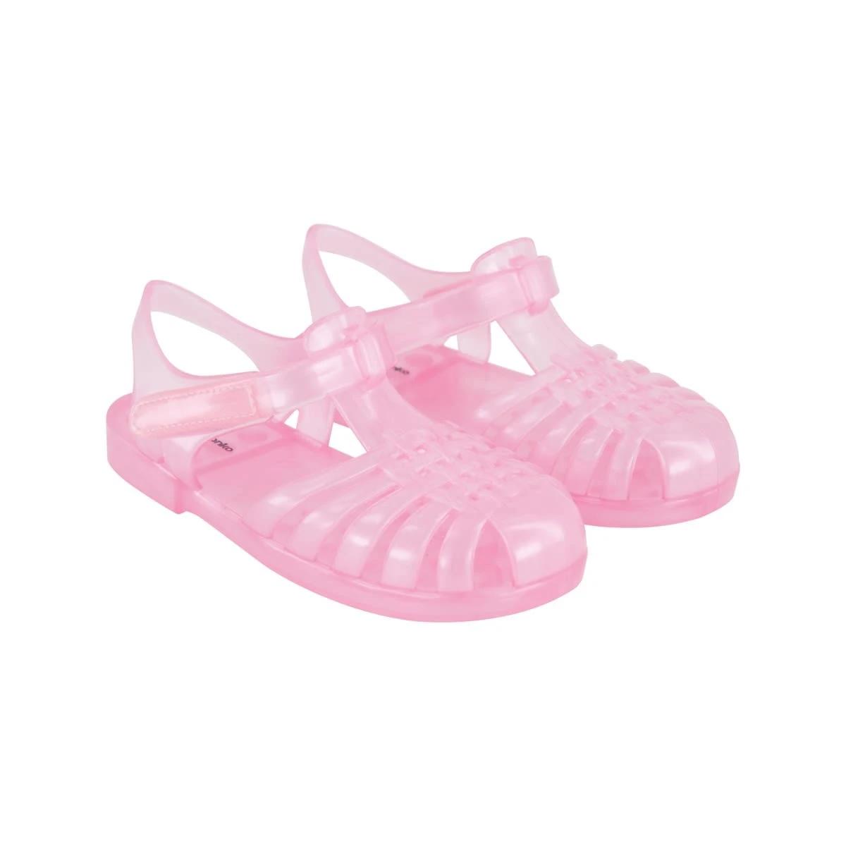 2 Junior Jelly Sandals PEARLISED PINK, 2 of 4