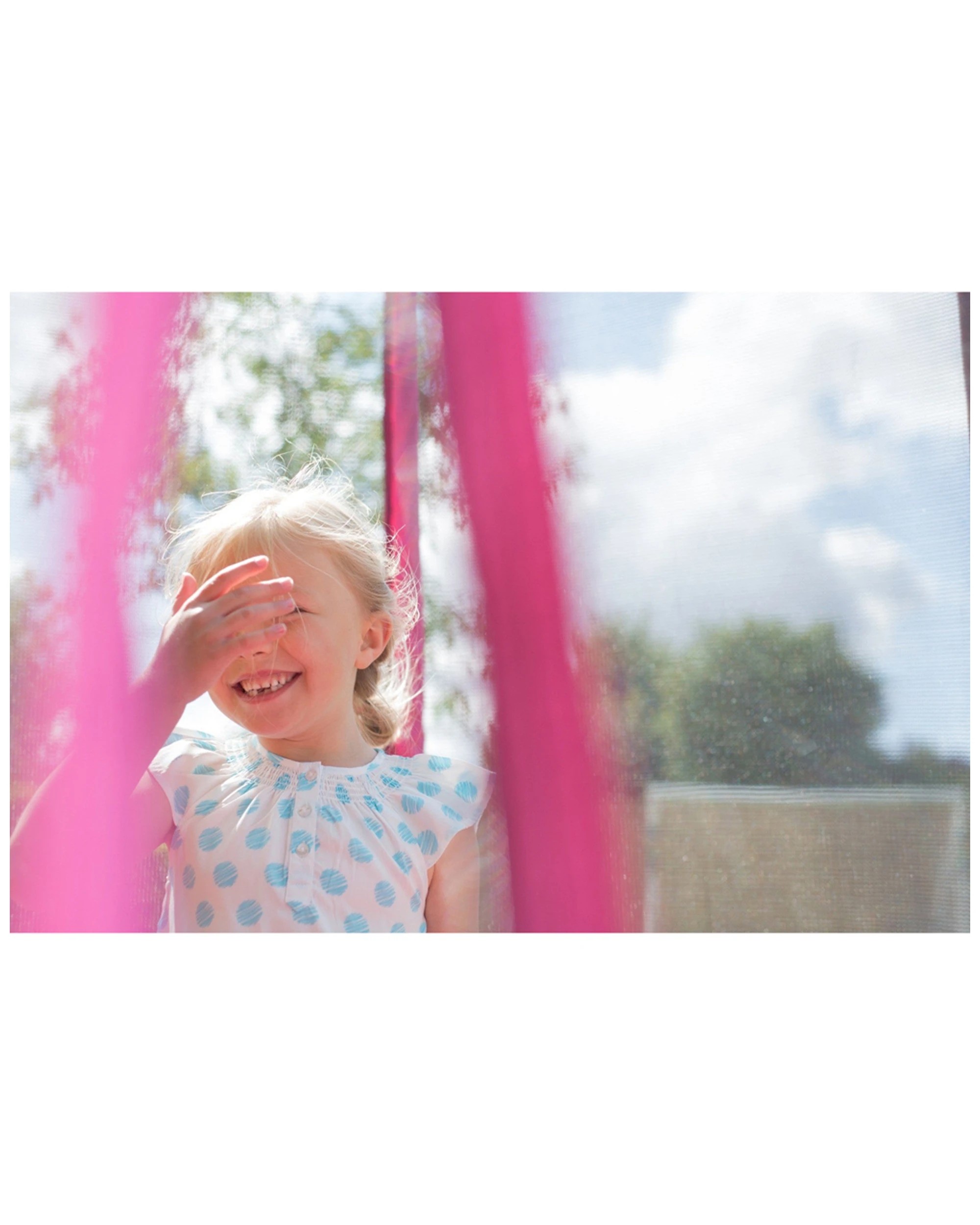 6 Plum Play Au 6ft Junior Trampoline With Enclosure And Safety Pads 36cm Frame - Pink, 6 of 7