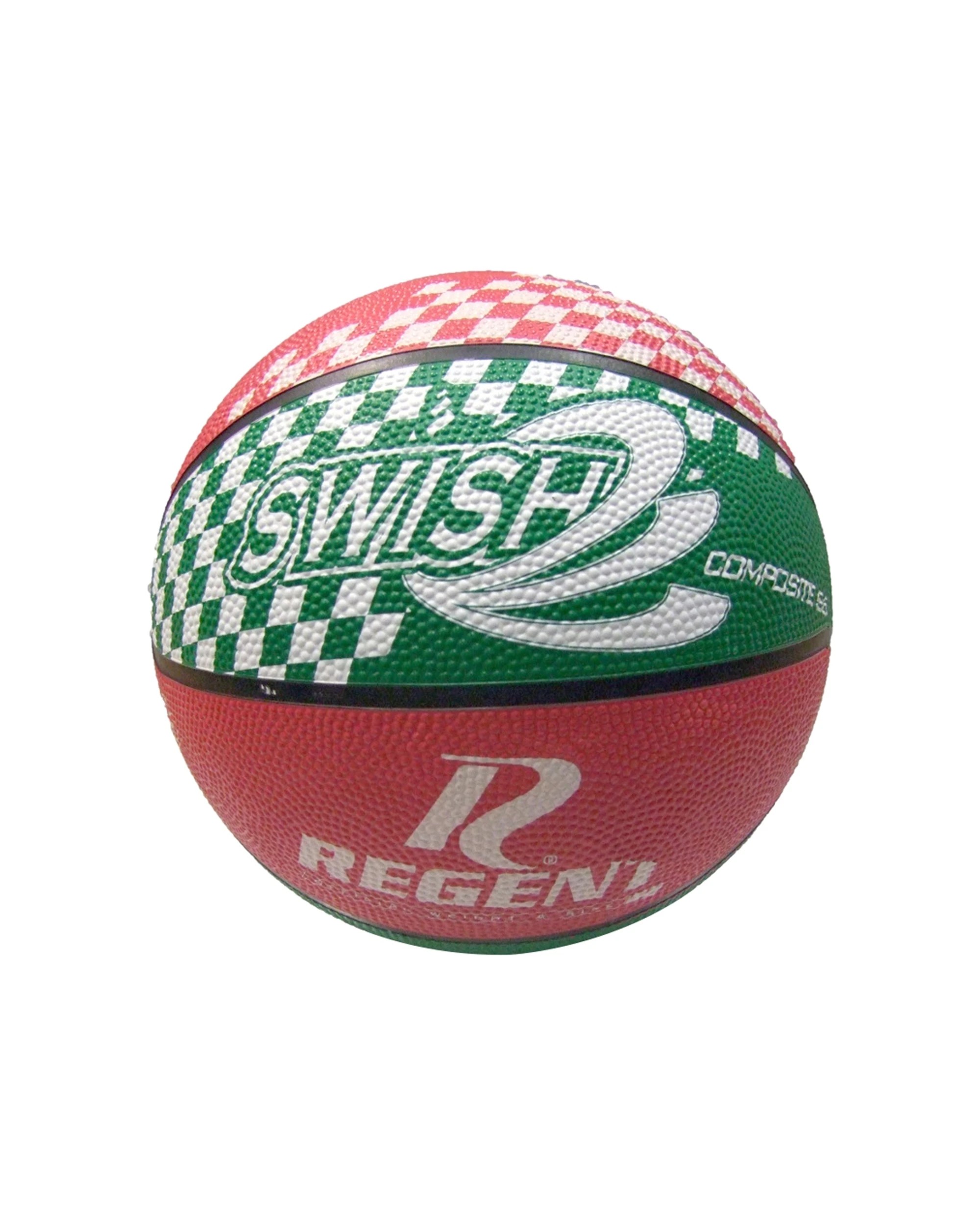 1 Regent Swish Indoor Outdoor Basketball Size 6 Durable Skill Level - Green, 1 of 1