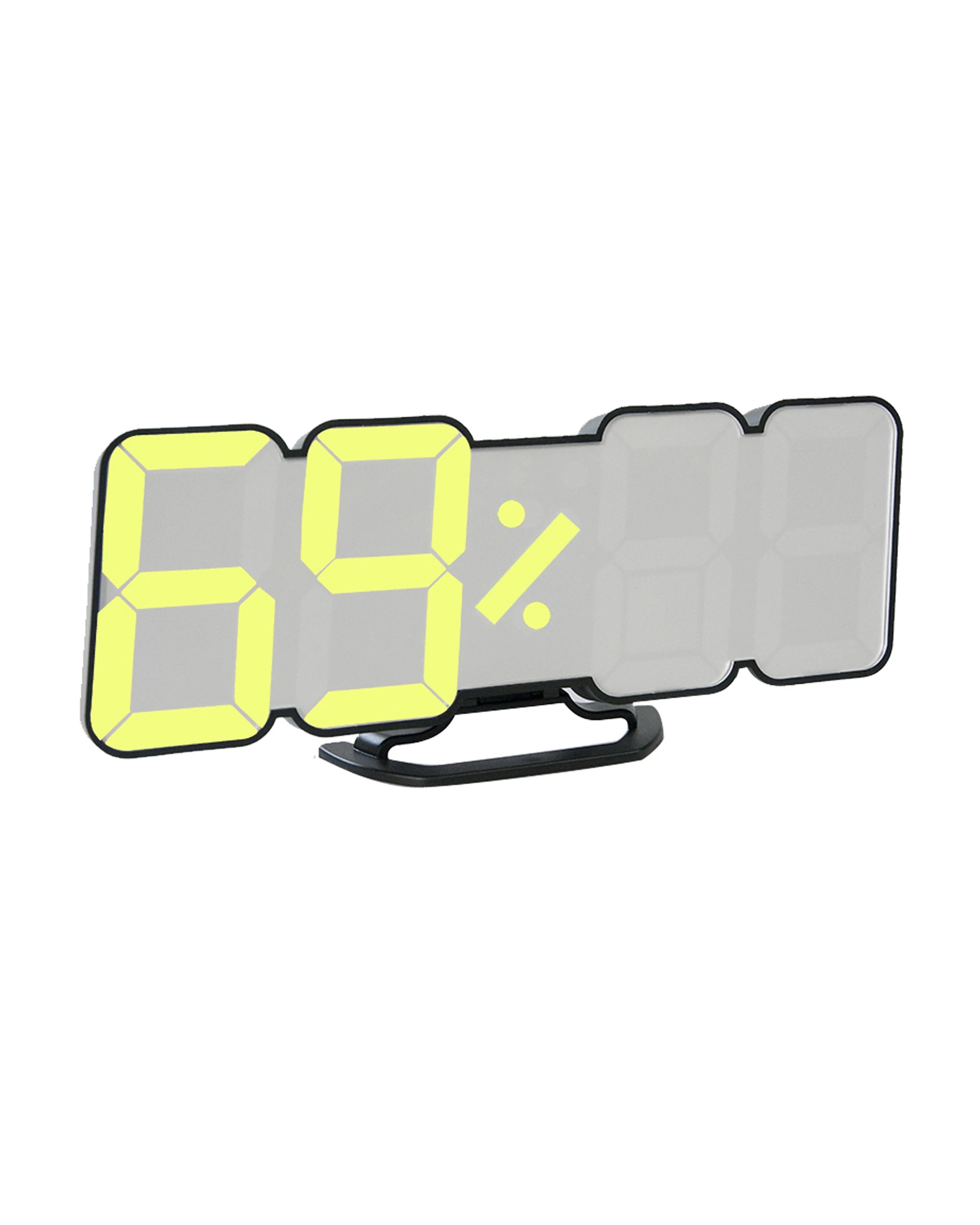 4 TODO LED Digital Alarm Clock 115 Colour Display USB Power Countdown Timer Remote - Black, 4 of 10