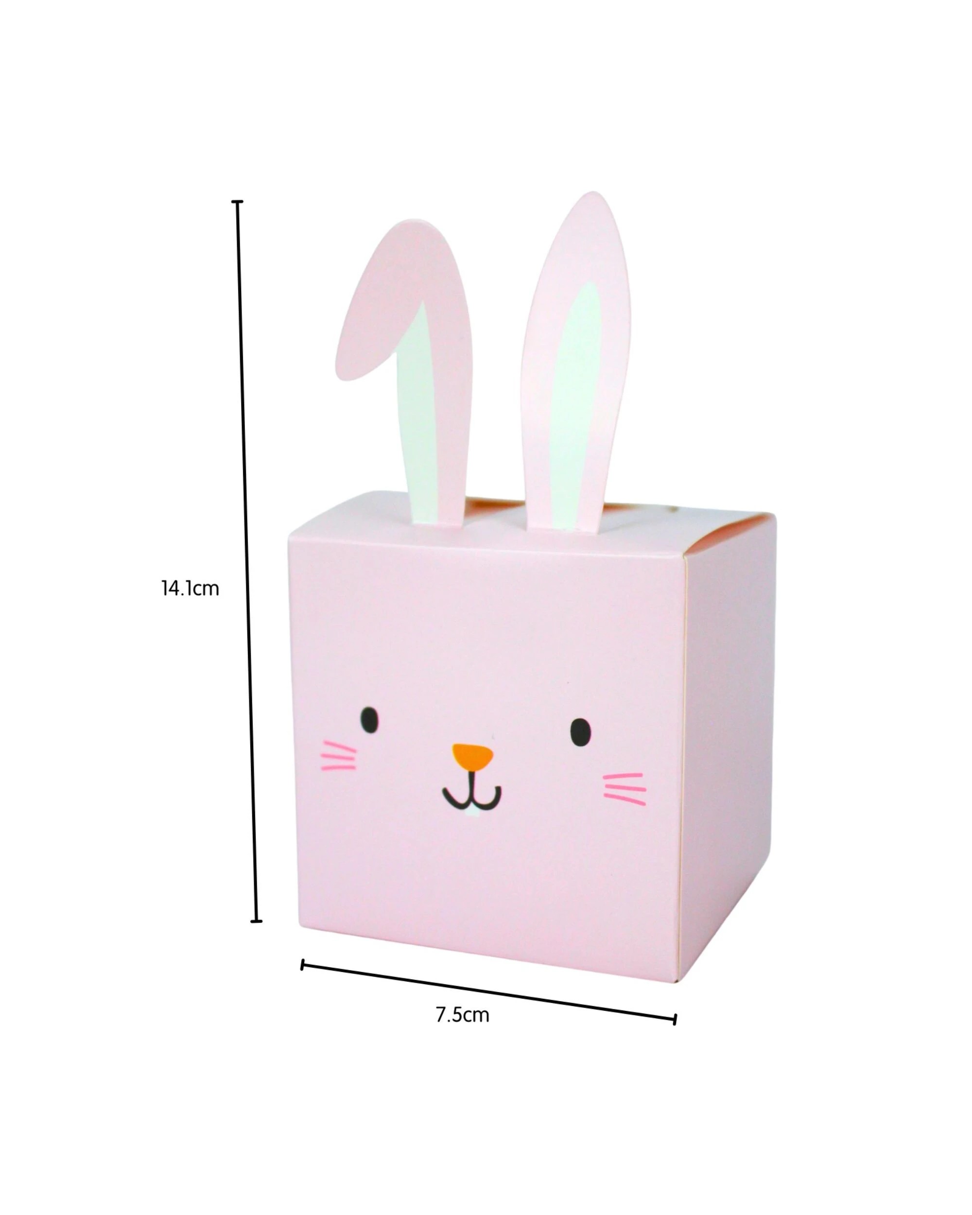 2 Design Group Bunny Rabbit Mini Lolly/Treat Boxes Pack of 4, 2 of 4