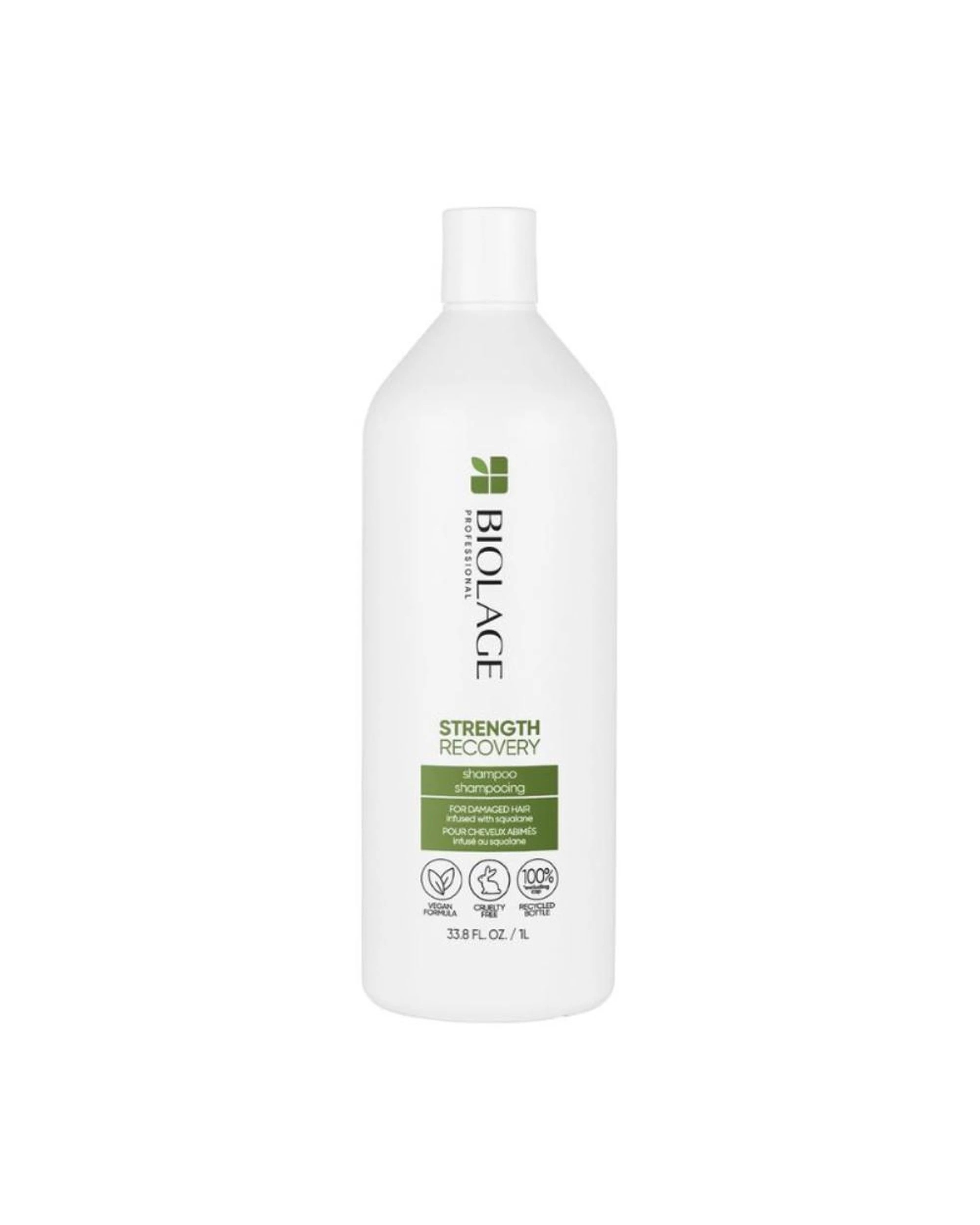 2 Matrix Biolage Strength Recovery Shampoo & Conditioning Cream 1 Litre (1000mL) Duo, 2 of 3
