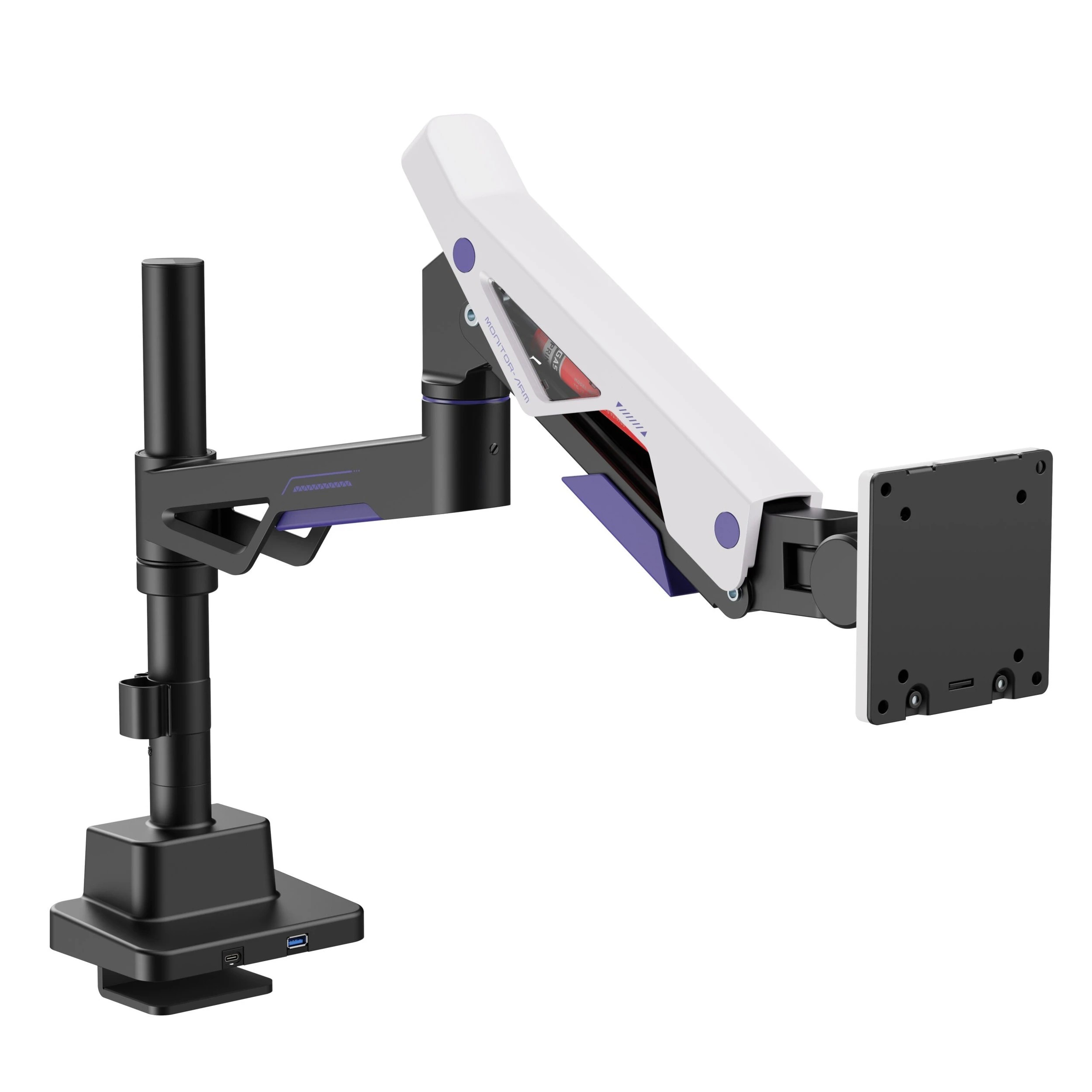 1 Brateck Atlas Neo Gaming Monitor Arm USB-A/C 24–57", 1 of 4