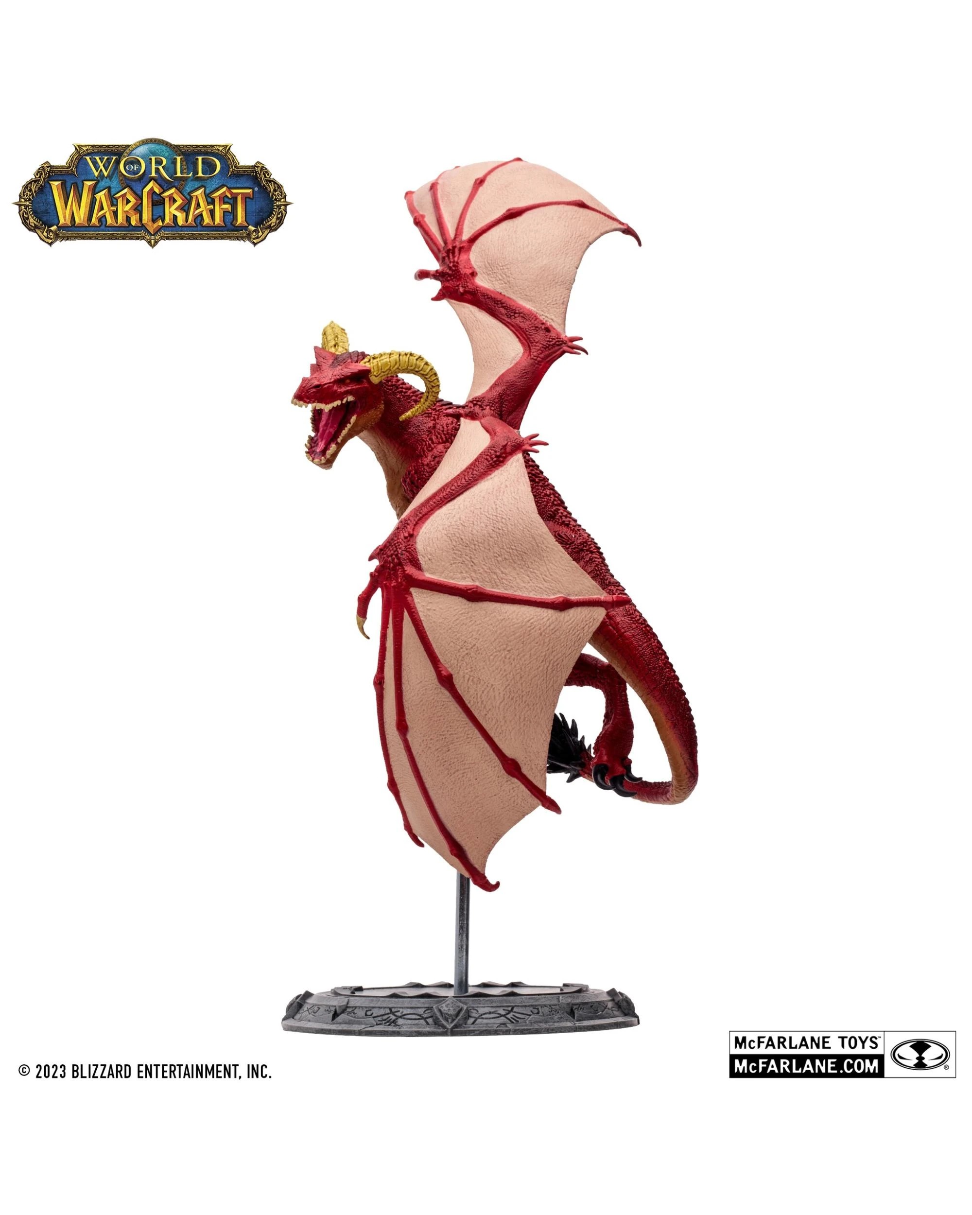 4 World of Warcraft Red Highland Drake and Black Proto-Drake 1:12 Scale Figure 2 Pack, 4 of 8
