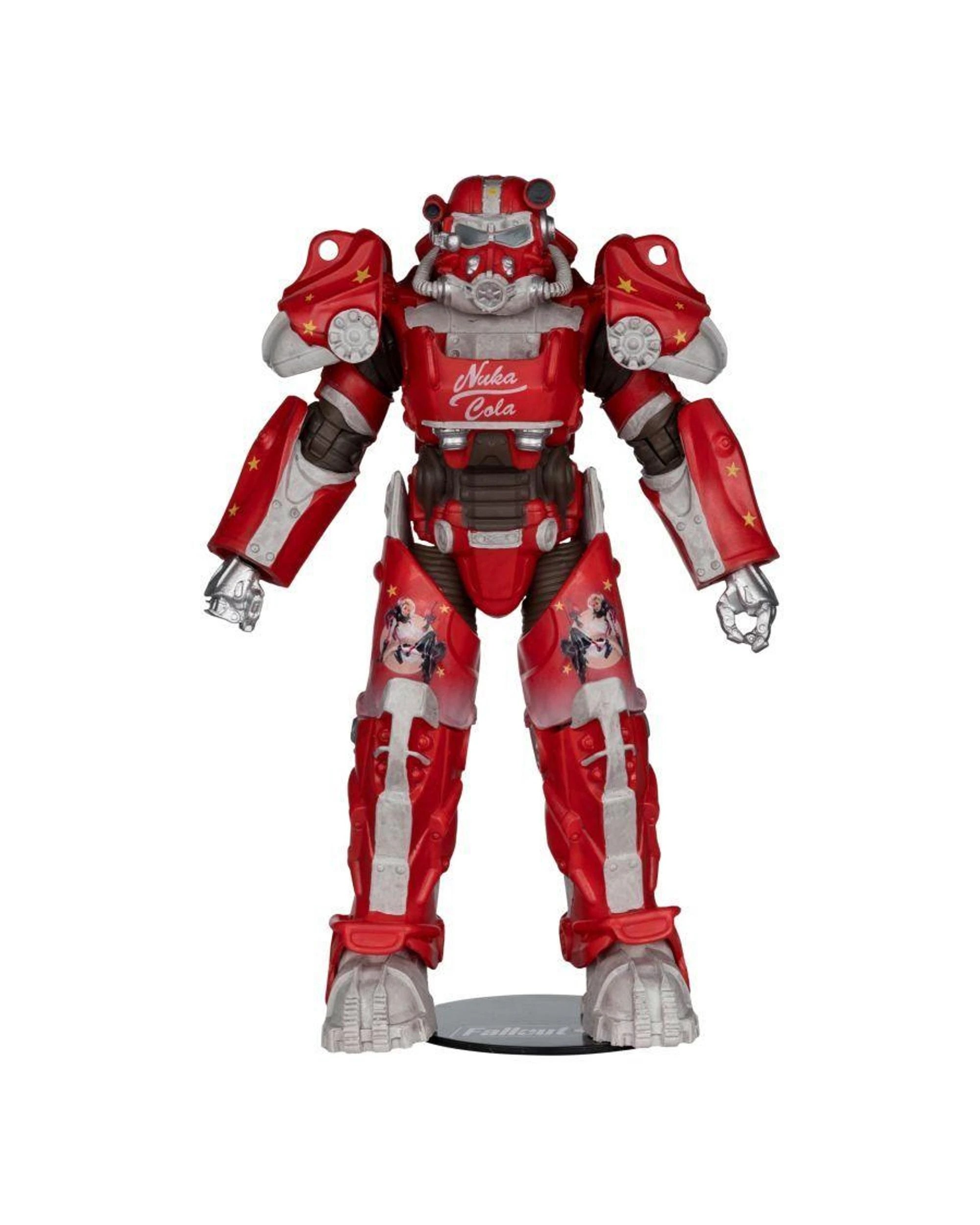 3 McFarlane Fallout 76 Nuka Cola T-60 Elite Edition Gold Label 7 inch Figure, 3 of 9