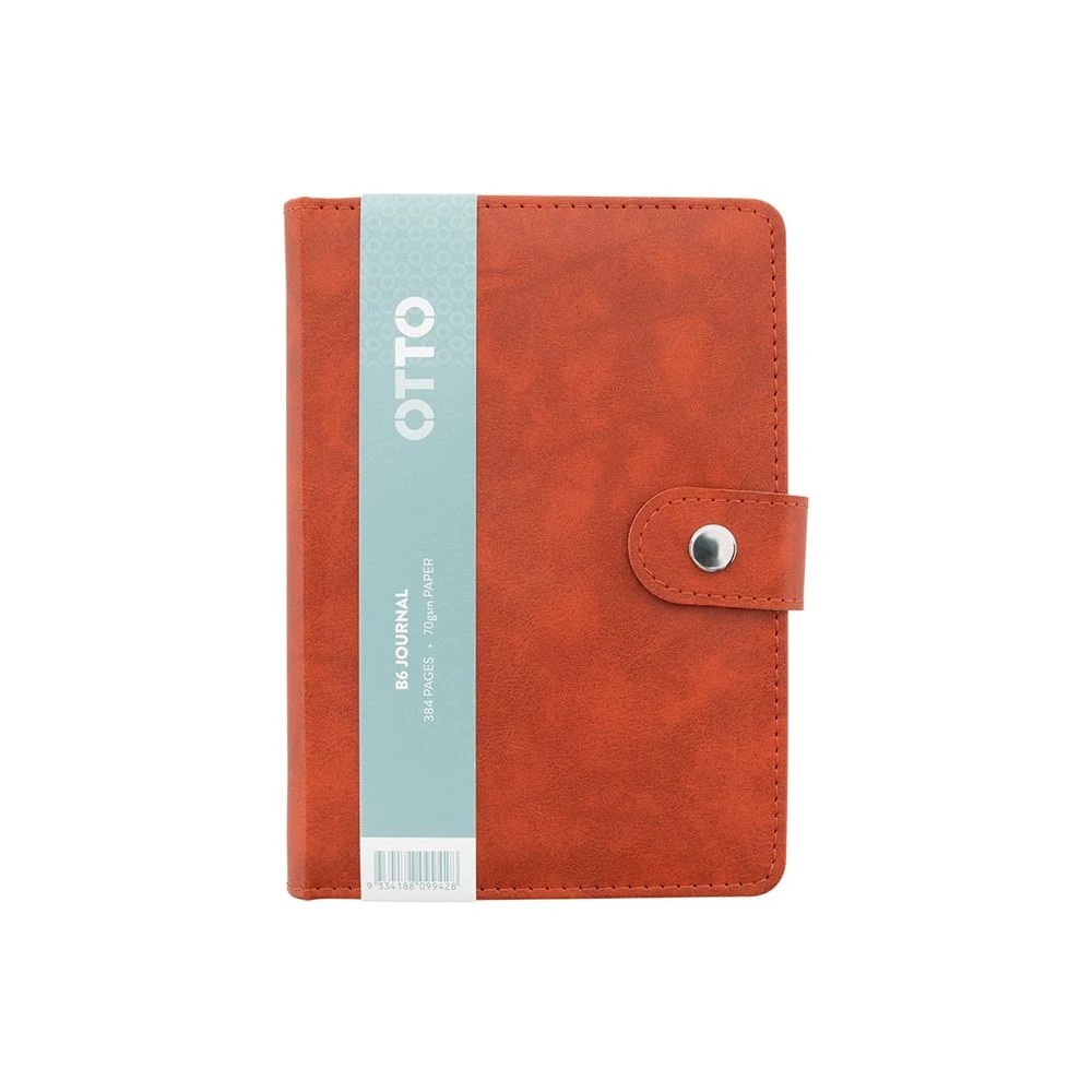 1 Otto B6 PU Journal 384 Pages Vintage Tan, 1 of 5