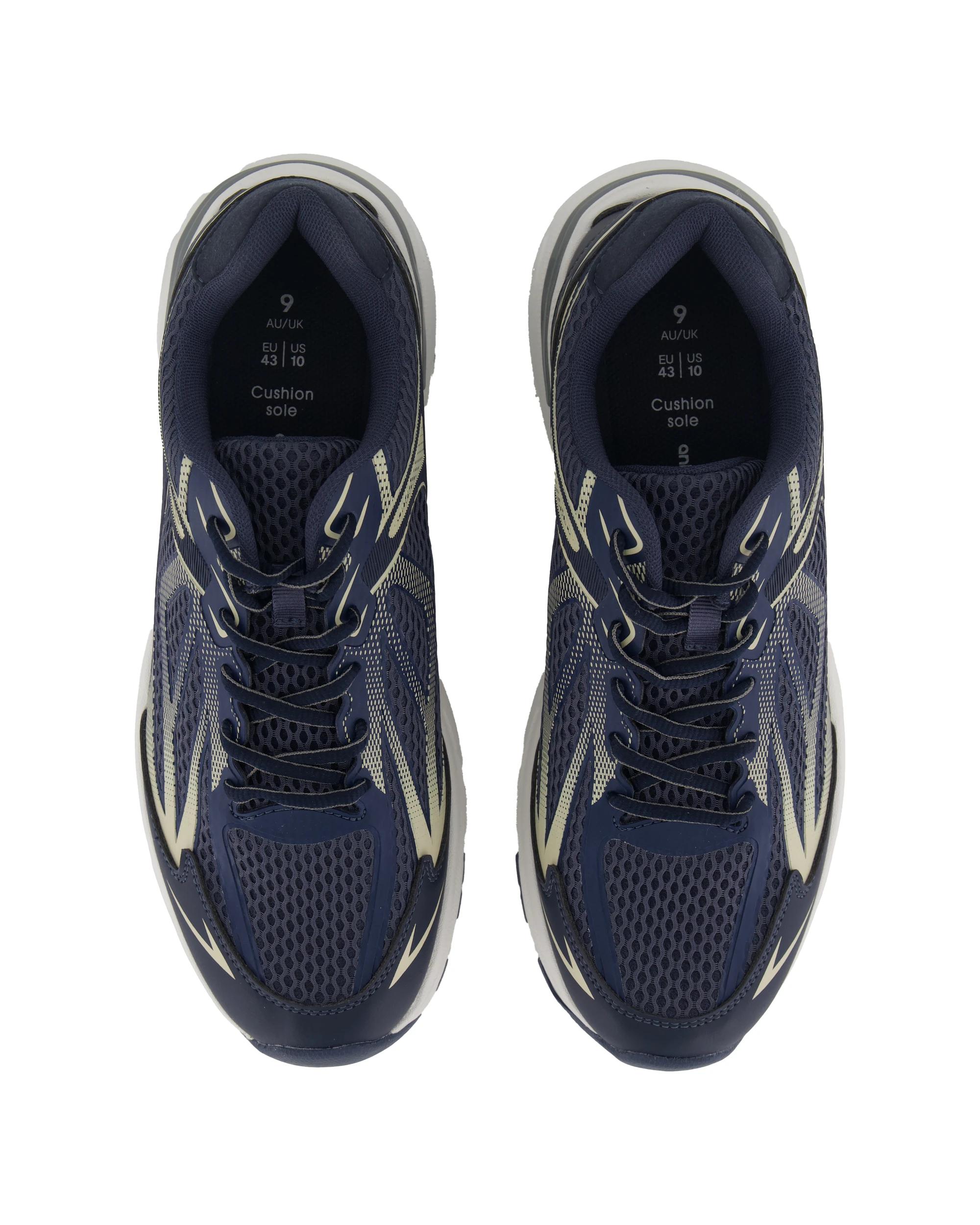 3 Mesh Runner Sneakers Navy, 3 of 6