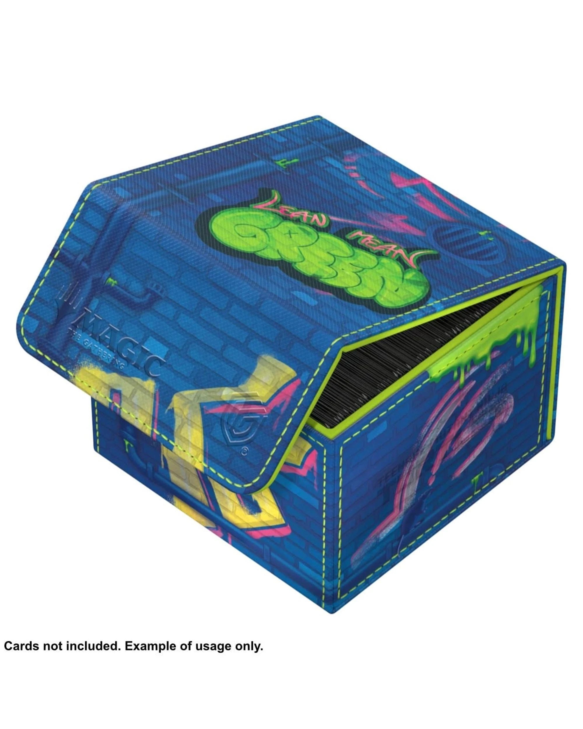 7 Ultimate Guard Magic The Gathering Teenage Mutant Ninja Turtles Sidewinder 133+ Xenoskin Sewer Walls Beck Box - Blue, 7 of 10