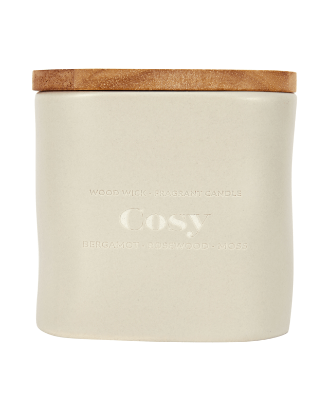 Cosy Wood Lid Fragrant Ca