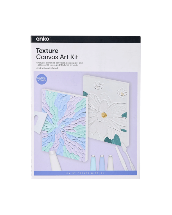 Texture Canvas Art Kit