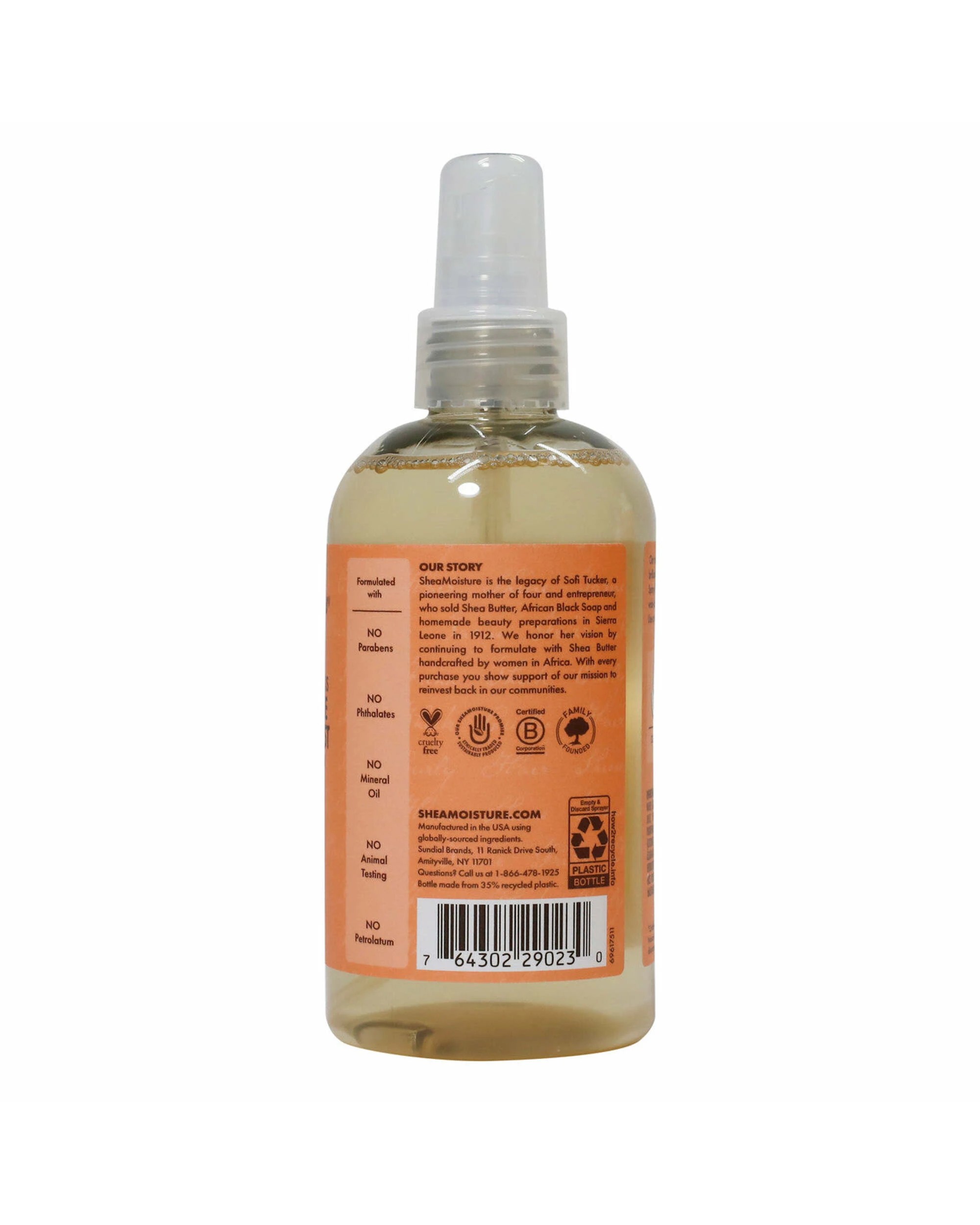 3 Shea Moisture Coconut & Hibiscus Hold & Shine Moisture Mist 237ml, 3 of 3