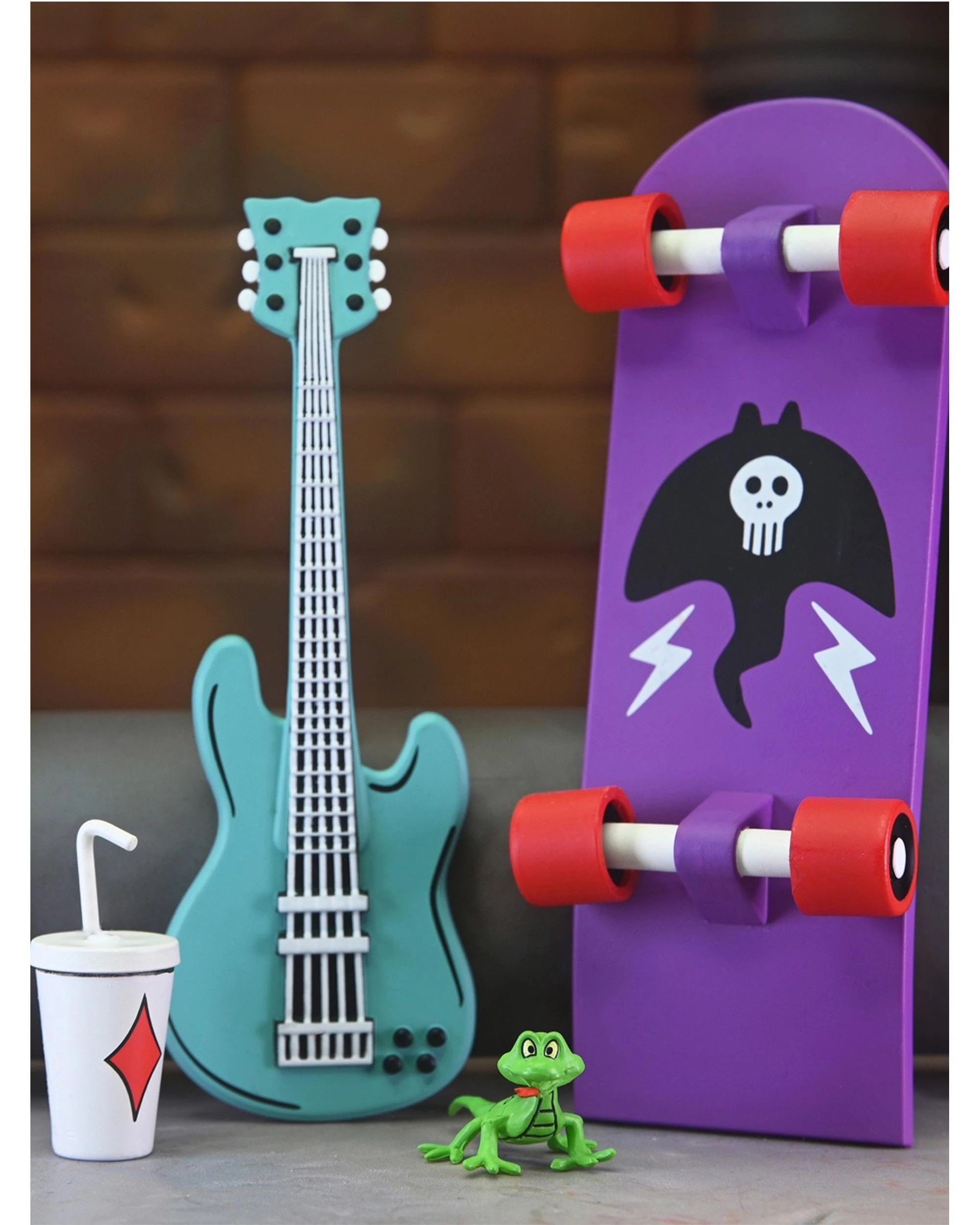 8 NECA Teenage Mutant Ninja Turtles Adventures Mondo Gecko - Archie Comics -  7 inch Scale Action Figure, 8 of 8