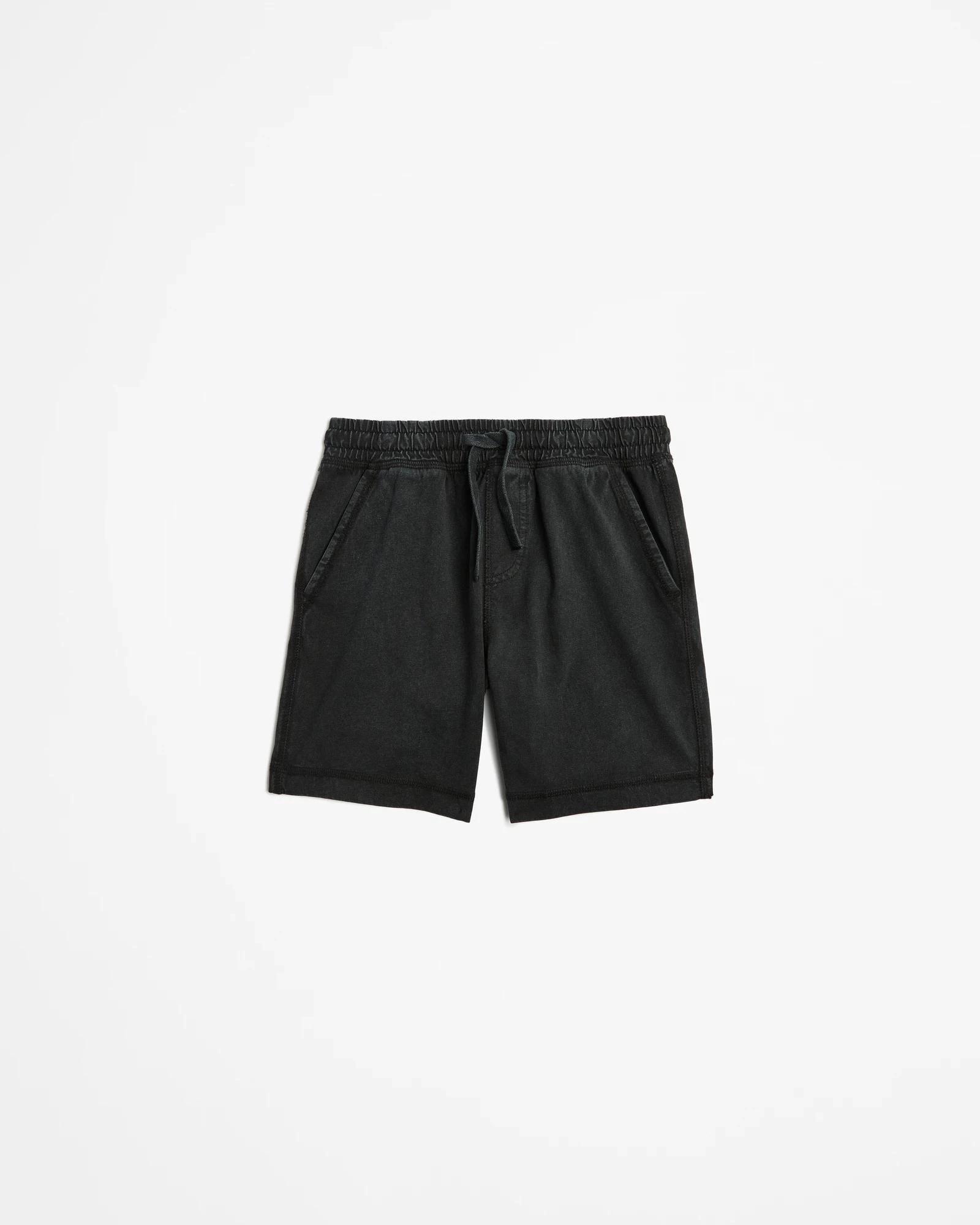 4 Target Australian Cotton Washed Shorts BLACK, 4 of 5