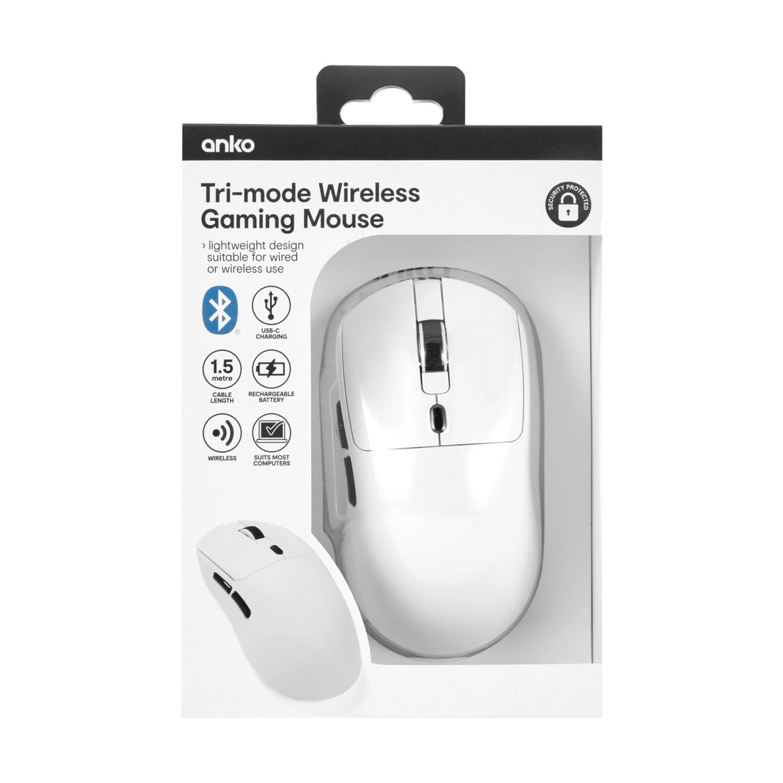 9 Wireless Gaming Mouse - White, 9 of 10