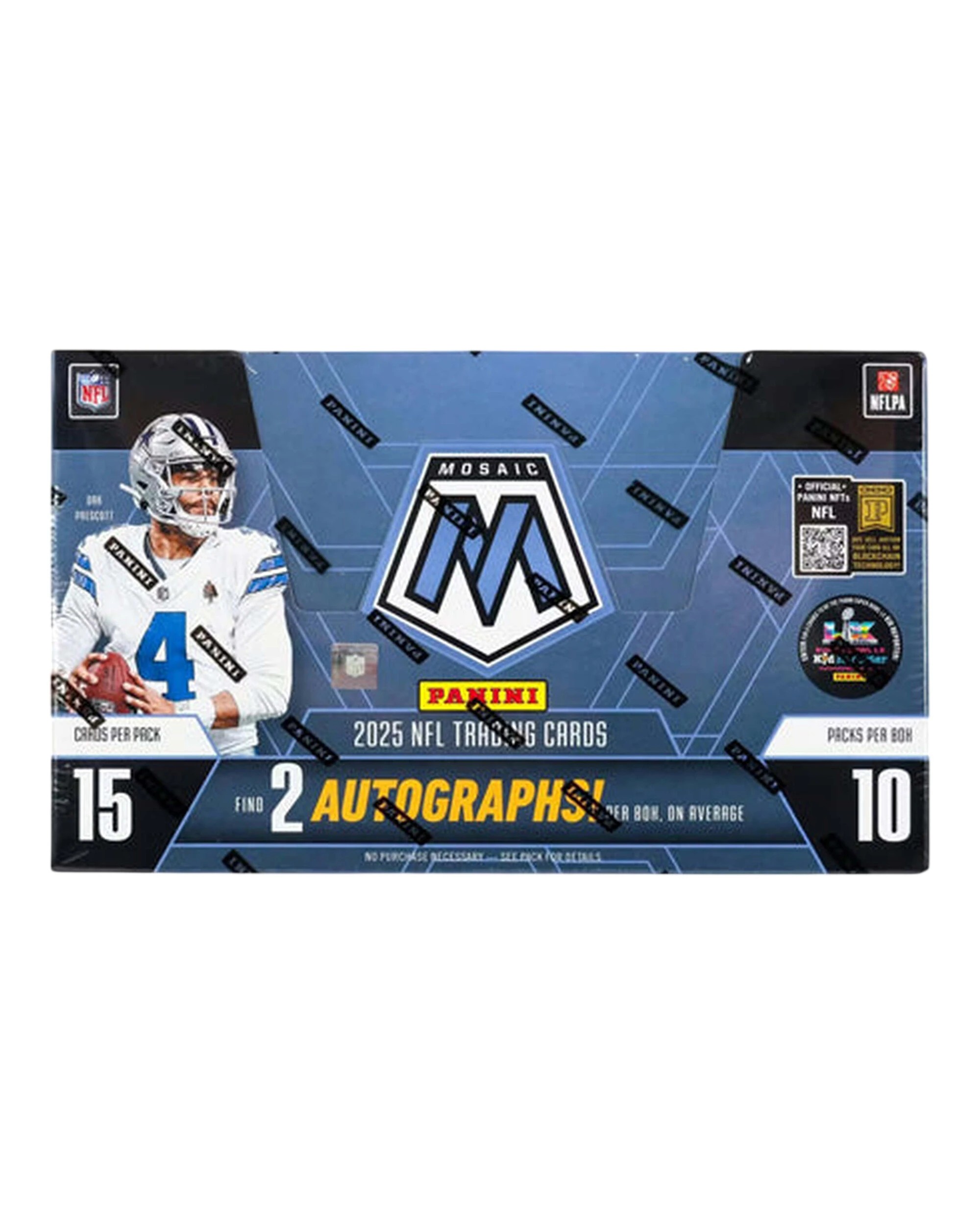 3 Panini Nfl 2025 Mosaic Football Hobby Trading Cards Booster Box, 3 of 3
