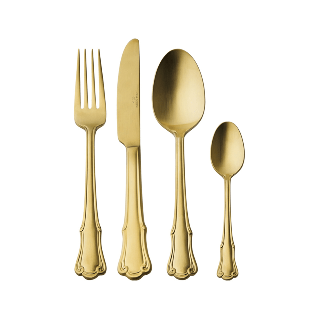 1 Casa Domani 16 Piece Castello Cutlery Set Stainless Steel Complete Gift Box
 - Plain, 1 of 3